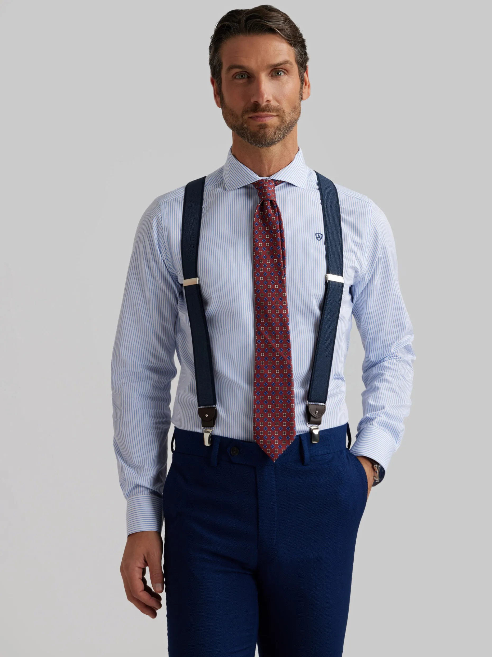 Camicia Uomo Elegante a Righe Álvaro Moreno - Top Seller Stagione
