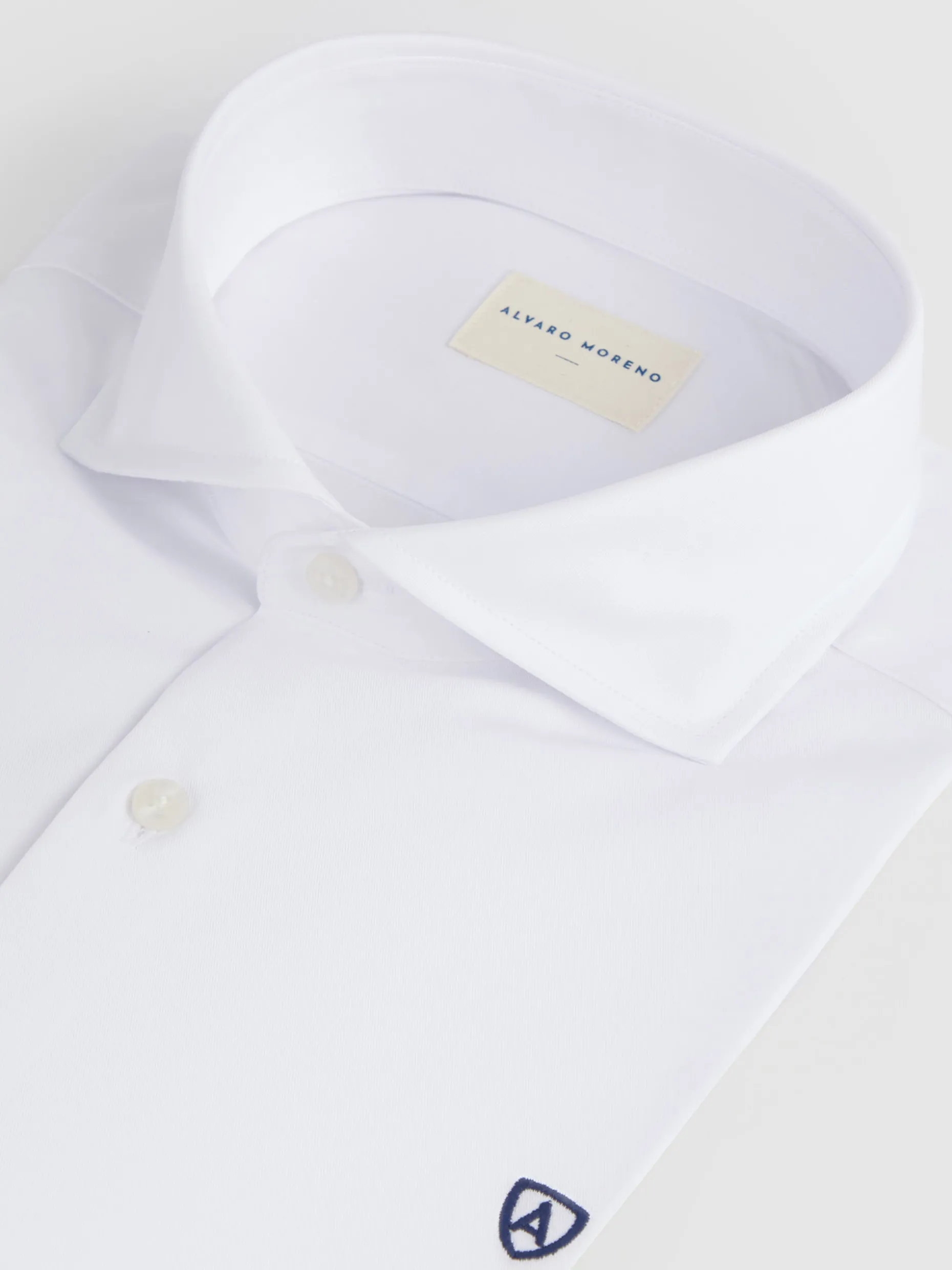 Camicia Elegante in Twill di Alvaro Moreno - Promozione Esclusiva