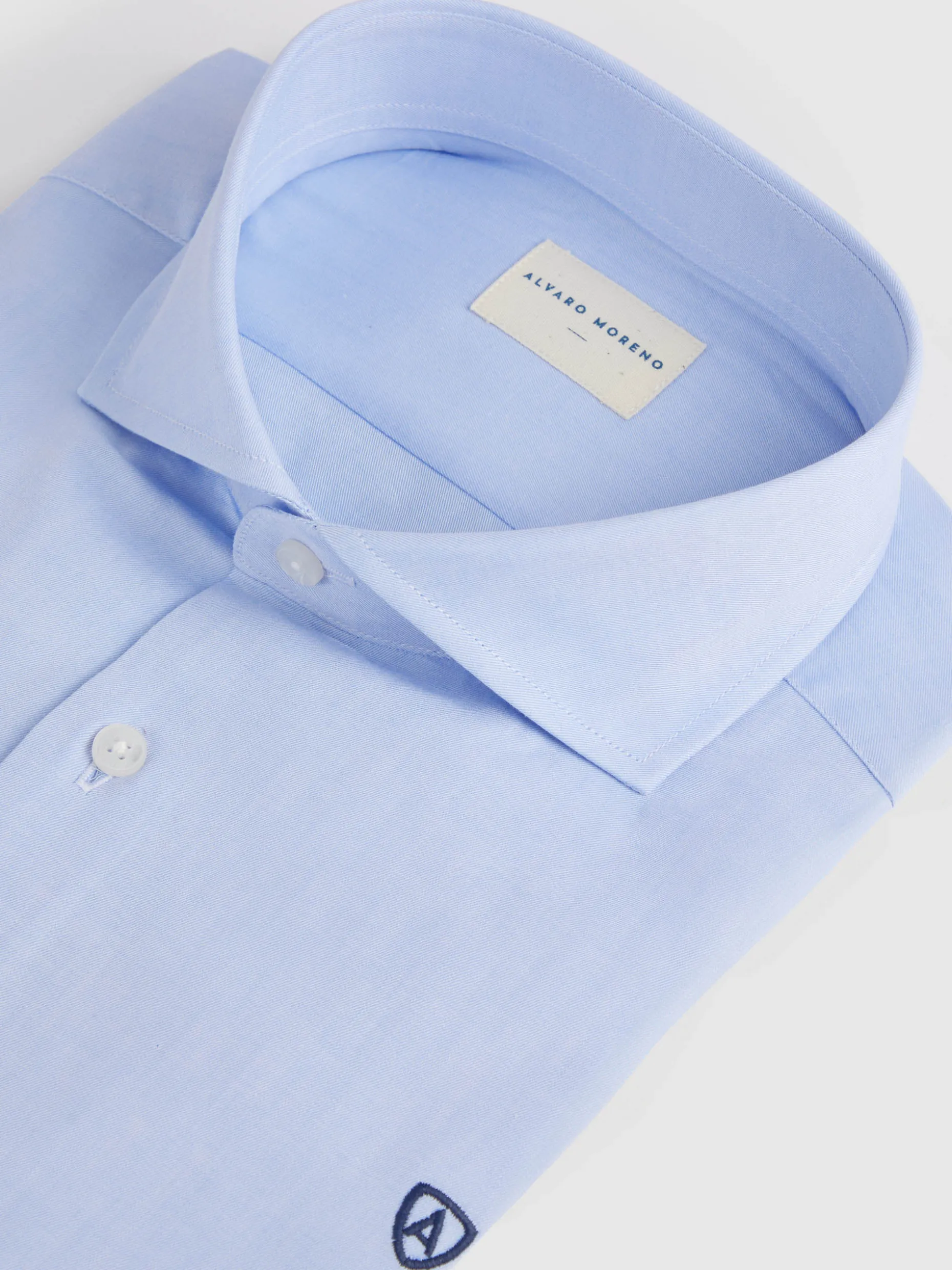 Camicia Formale in Twill Premium - Design Moderno di Alvaro Moreno, Collezione Hot