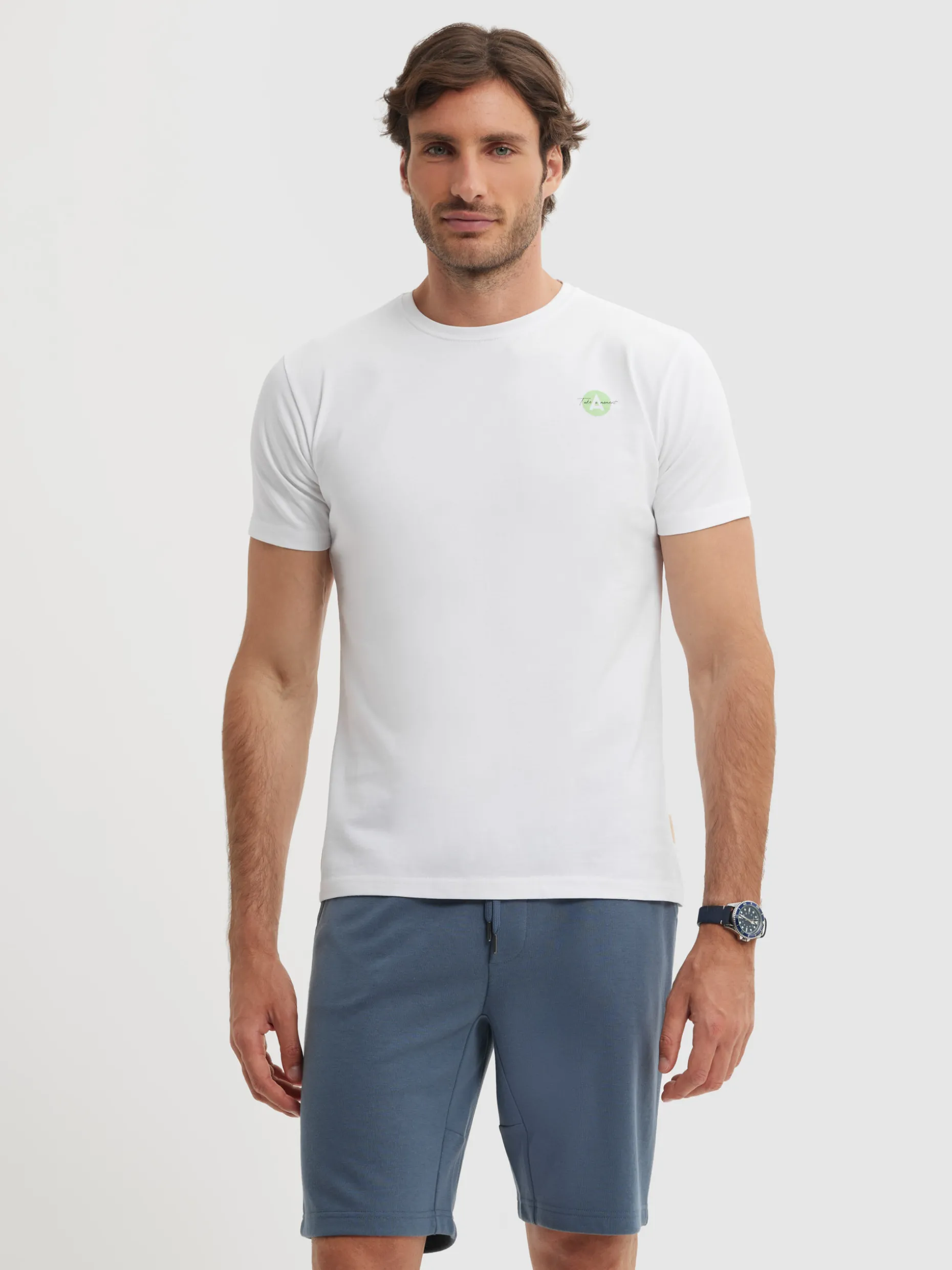 Alvaro Moreno T-Shirt Breathe - Maglietta Traspirante Uomo con Design Esclusivo e Conforto Estivo