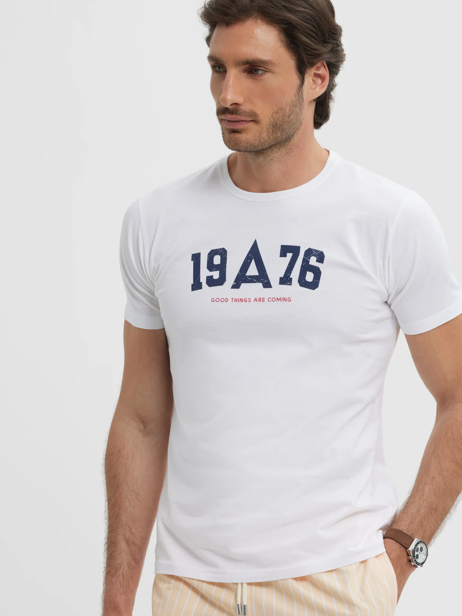 Maglietta Stile College Firmata Alvaro Moreno - Promozione Esclusiva