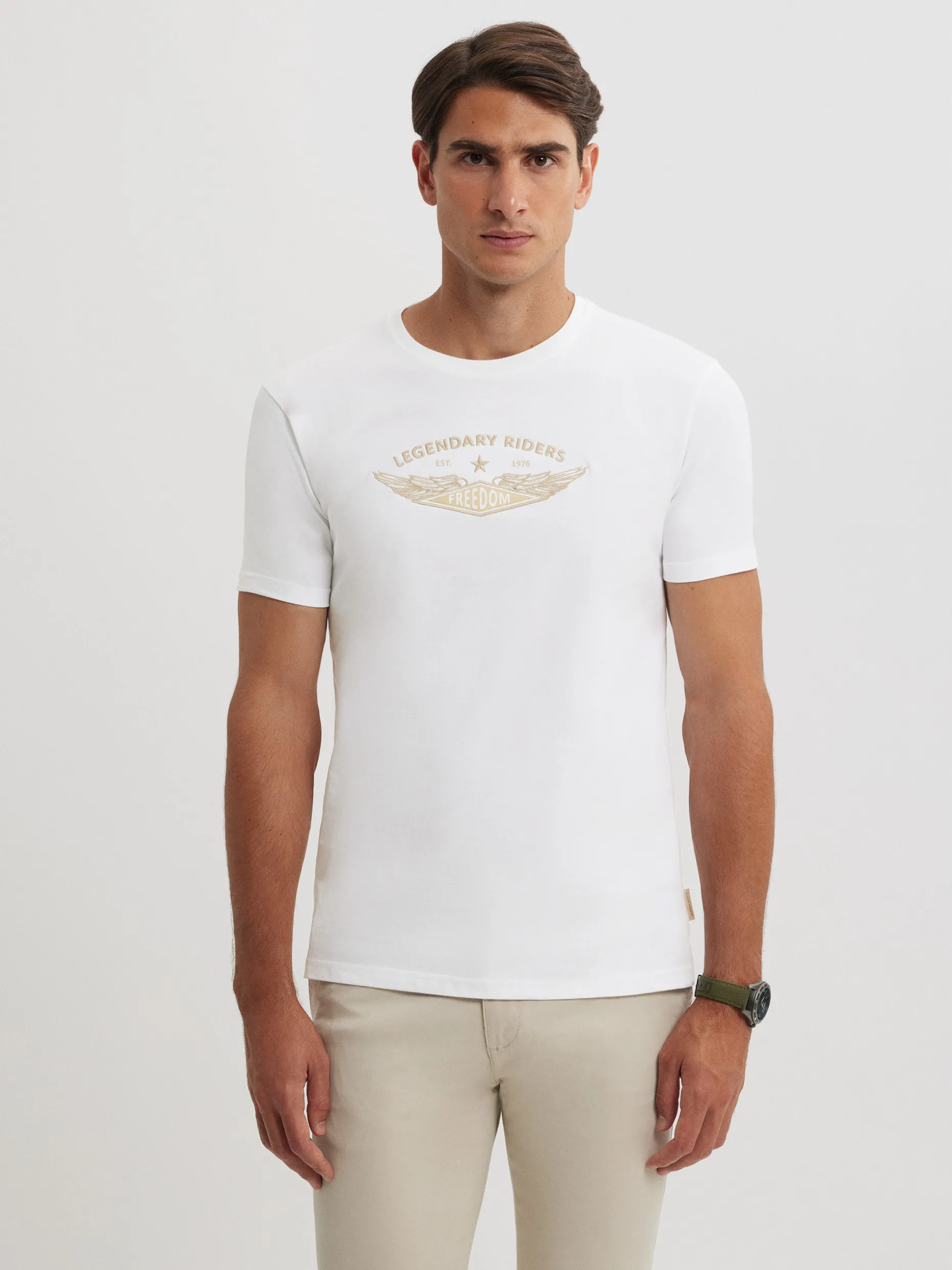 T-SHIRT ESSENZIALE ALVARO MORENO - LIQUIDAZIONE COLLEZIONE UOMO