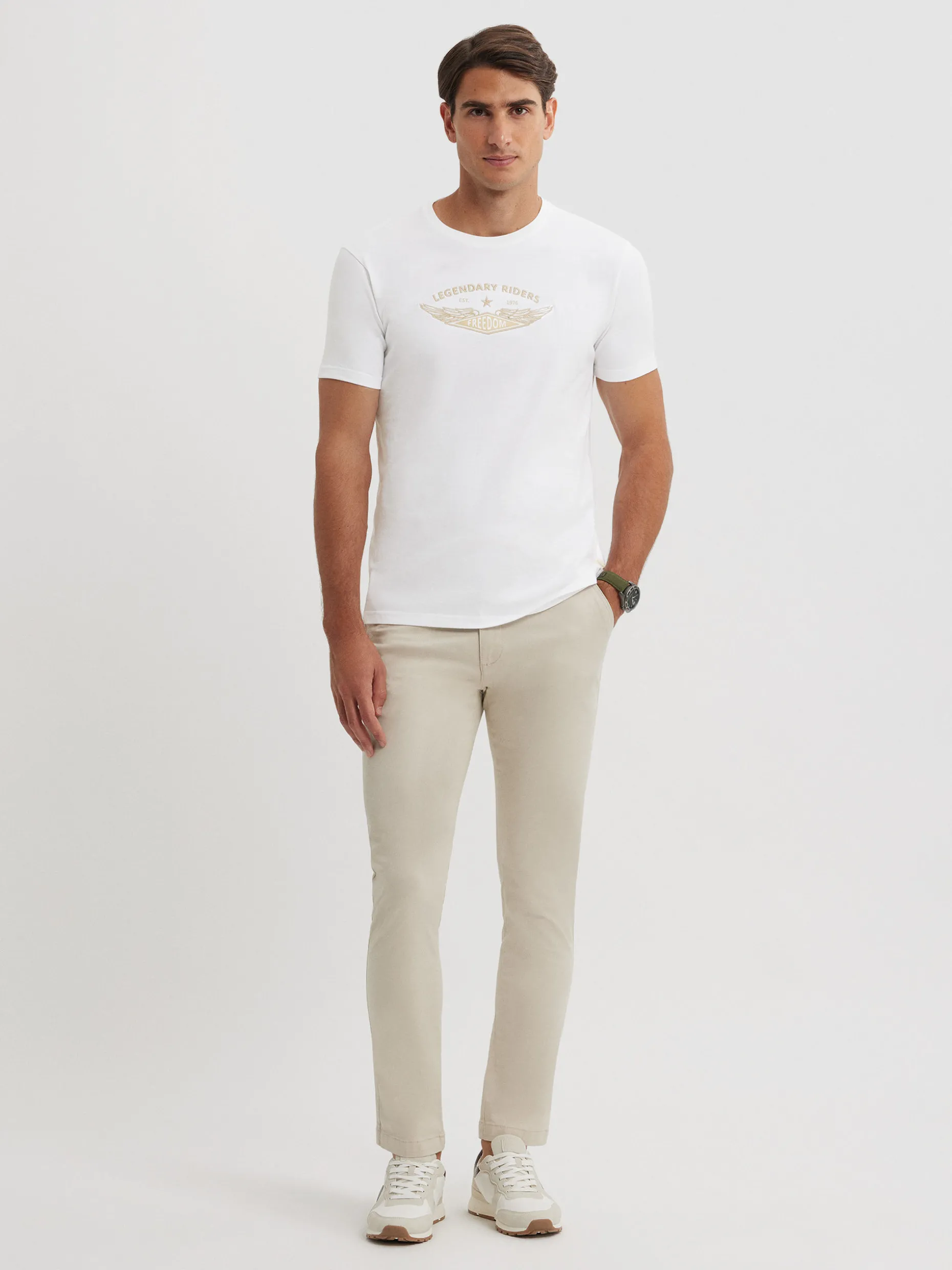 T-SHIRT ESSENZIALE ALVARO MORENO - LIQUIDAZIONE COLLEZIONE UOMO