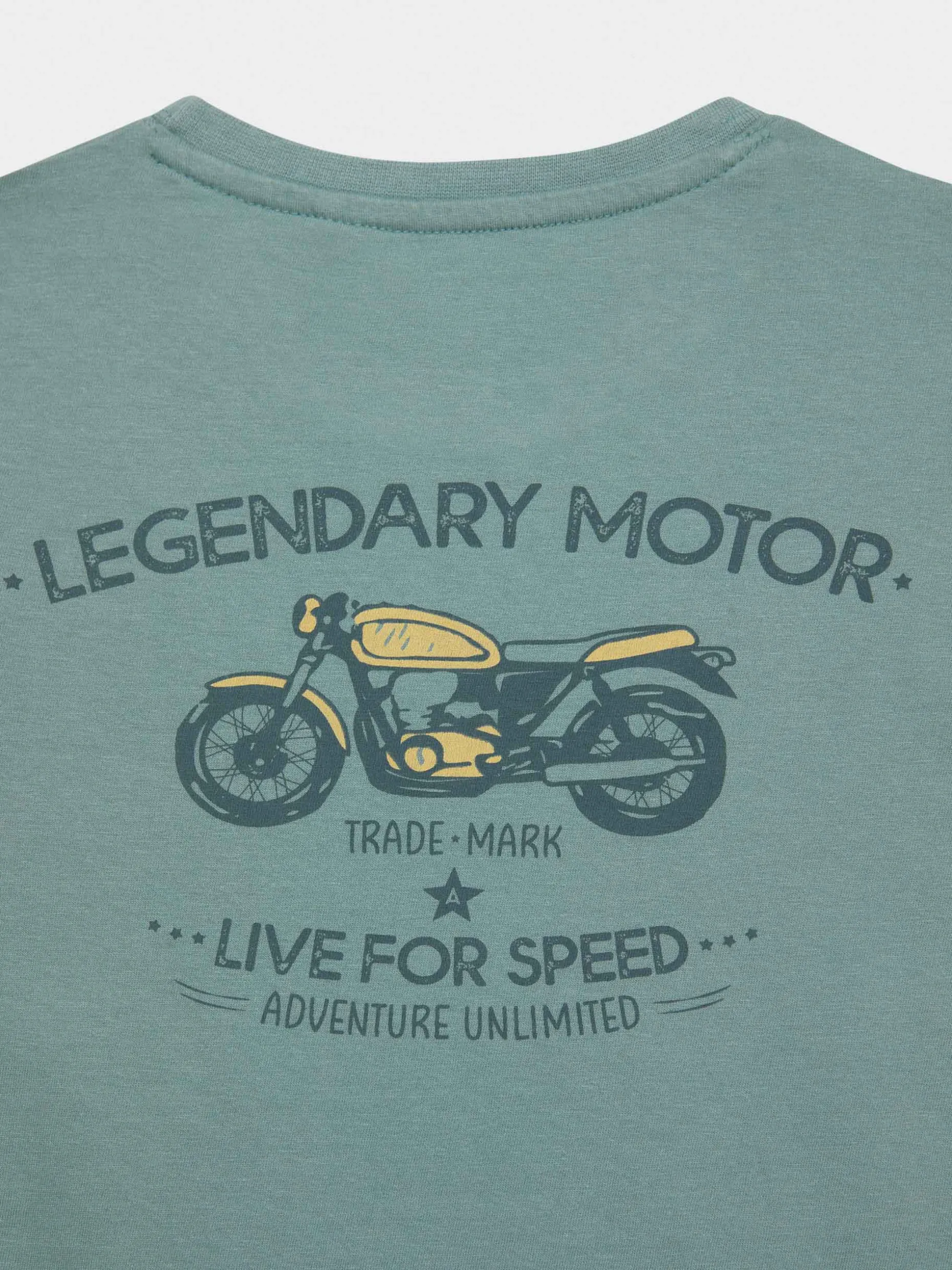 Maglietta Ragazzi Stile Moto - Design Esclusivo di Alvaro Moreno