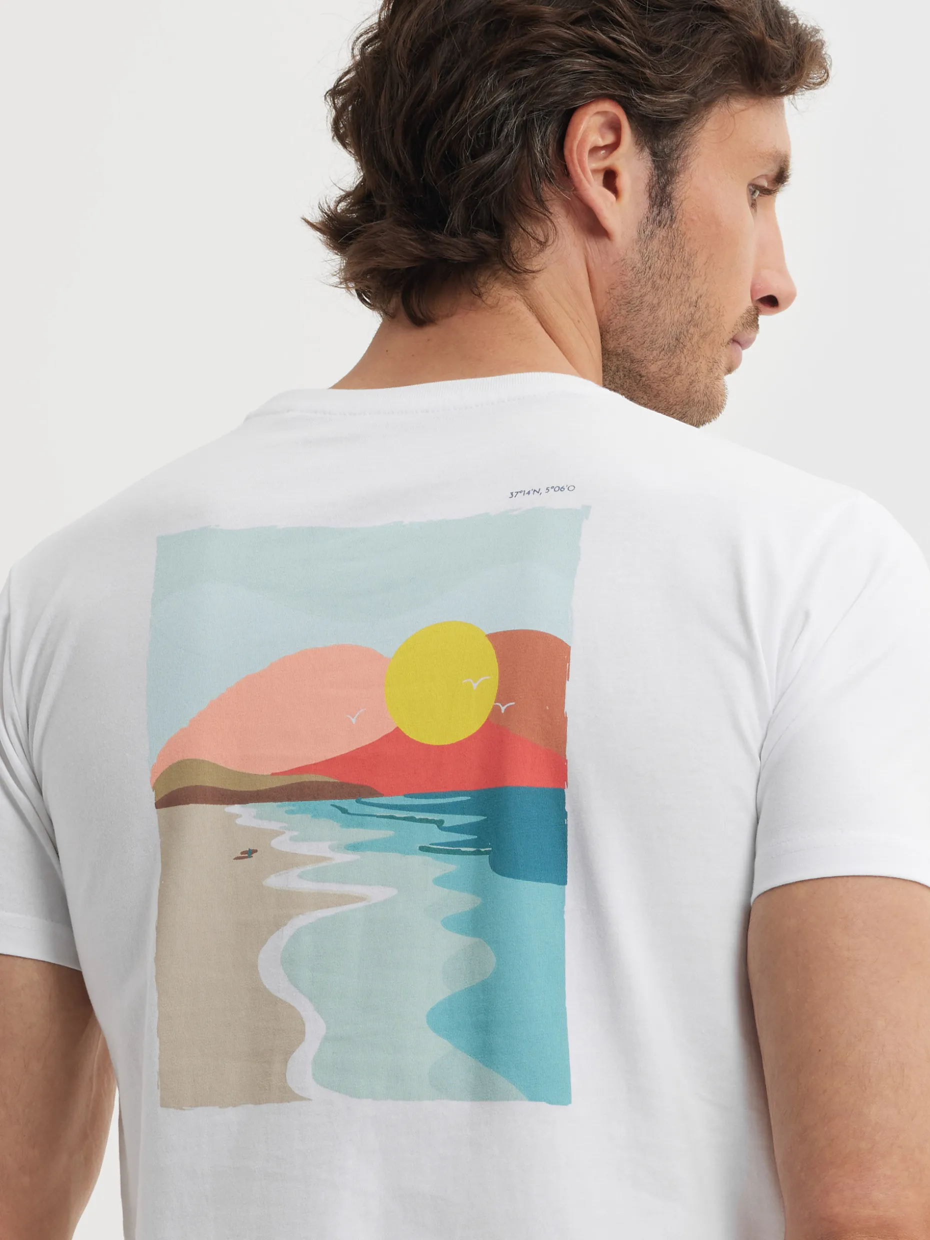 Alvaro Moreno Oxygen T-Shirt Uomo｜Design Moderno & Conforto Stilistico｜Maglietta Essenziale per Stagioni｜Collezione Primavera 2024
