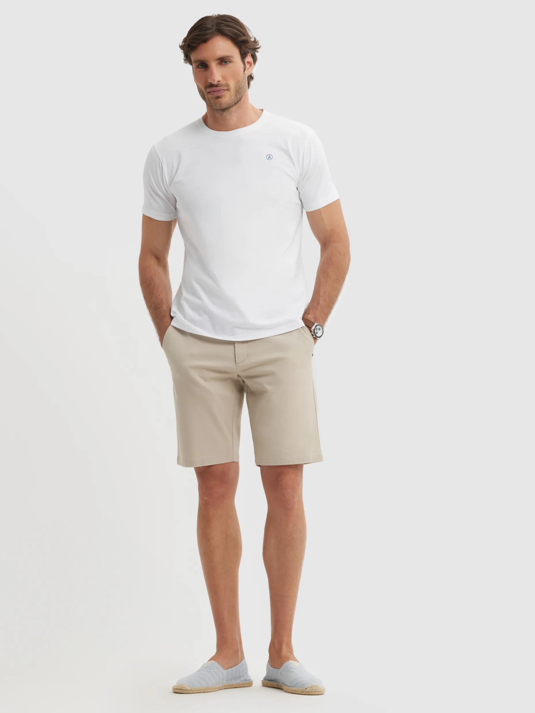 Alvaro Moreno Oxygen T-Shirt Uomo｜Design Moderno & Conforto Stilistico｜Maglietta Essenziale per Stagioni｜Collezione Primavera 2024