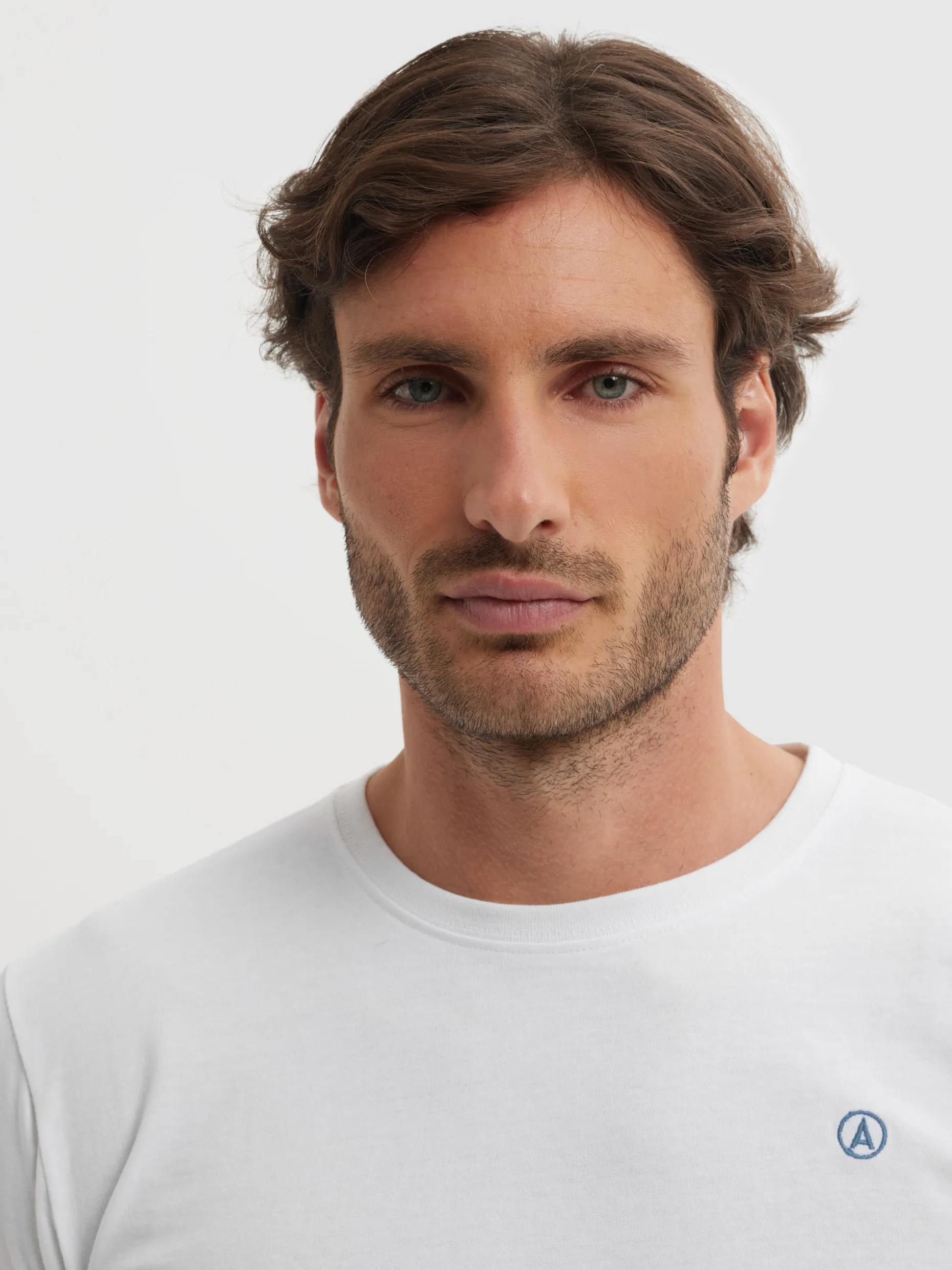 Alvaro Moreno Oxygen T-Shirt Uomo｜Design Moderno & Conforto Stilistico｜Maglietta Essenziale per Stagioni｜Collezione Primavera 2024