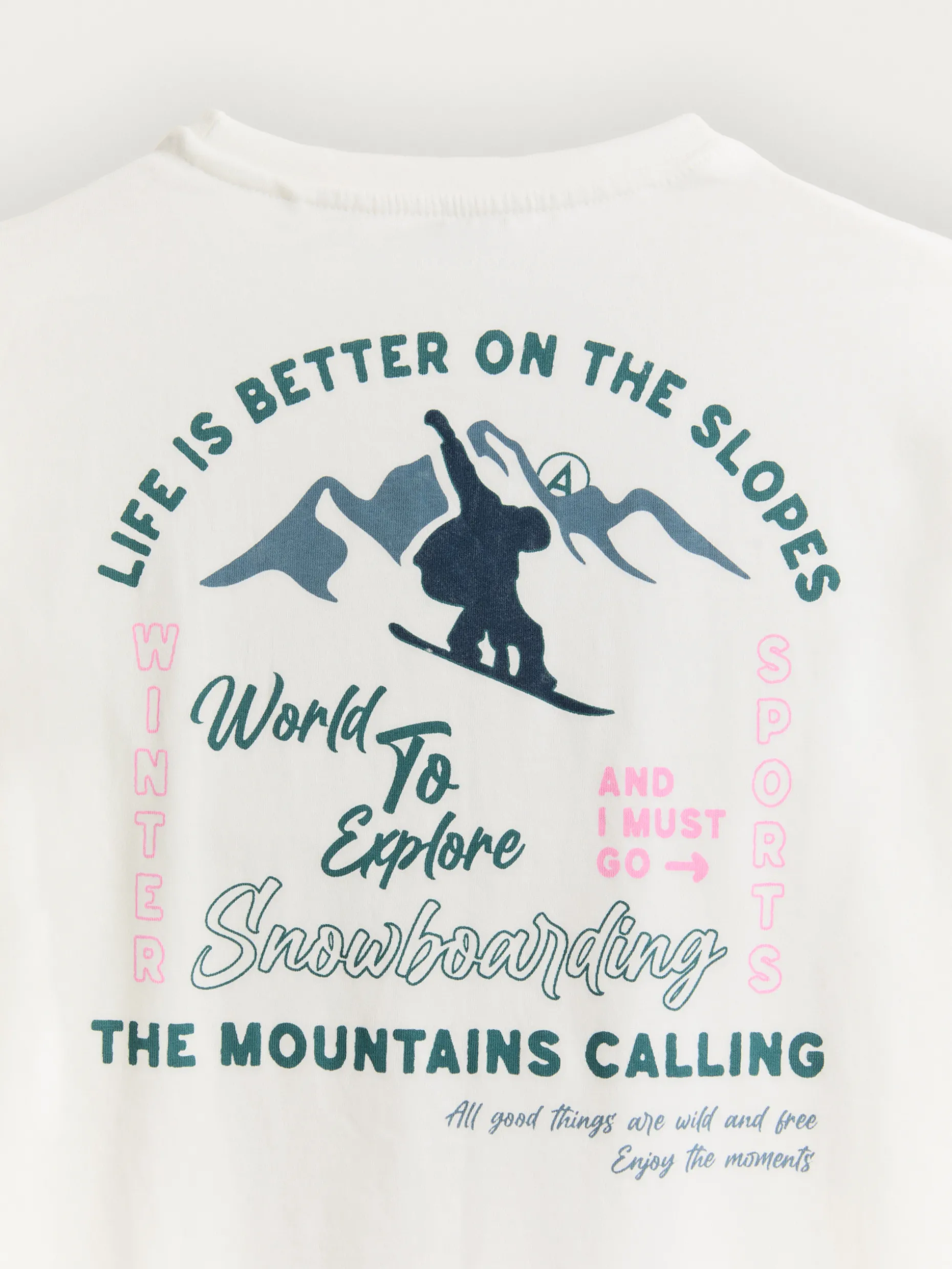 Alvaro Moreno | Maglietta SNOW - Outlet Ufficiale Collezione Invernale