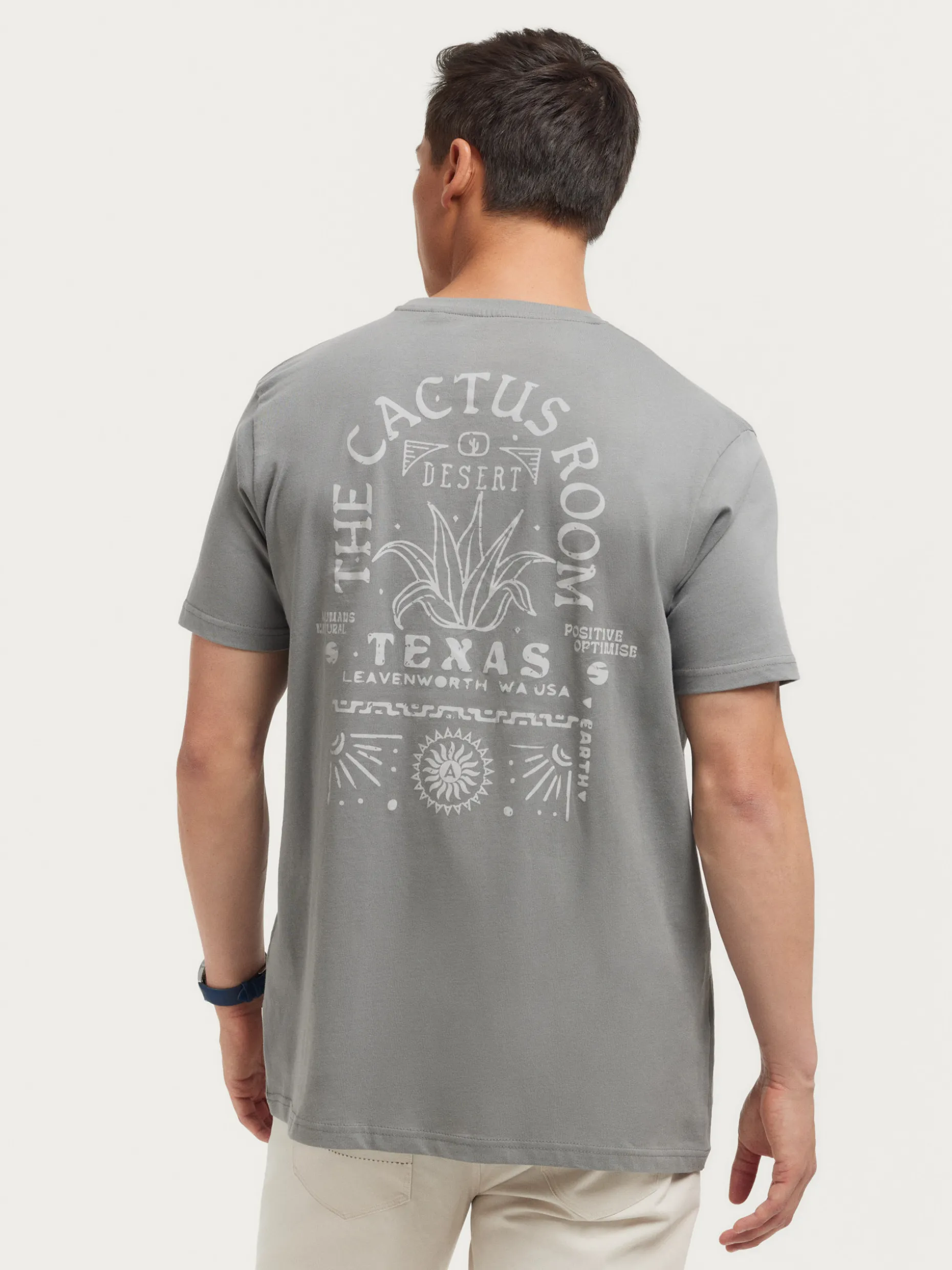 Maglietta Uomo Texana con Stampa Design Esclusivo - Edizione Limitata Alvaro Moreno