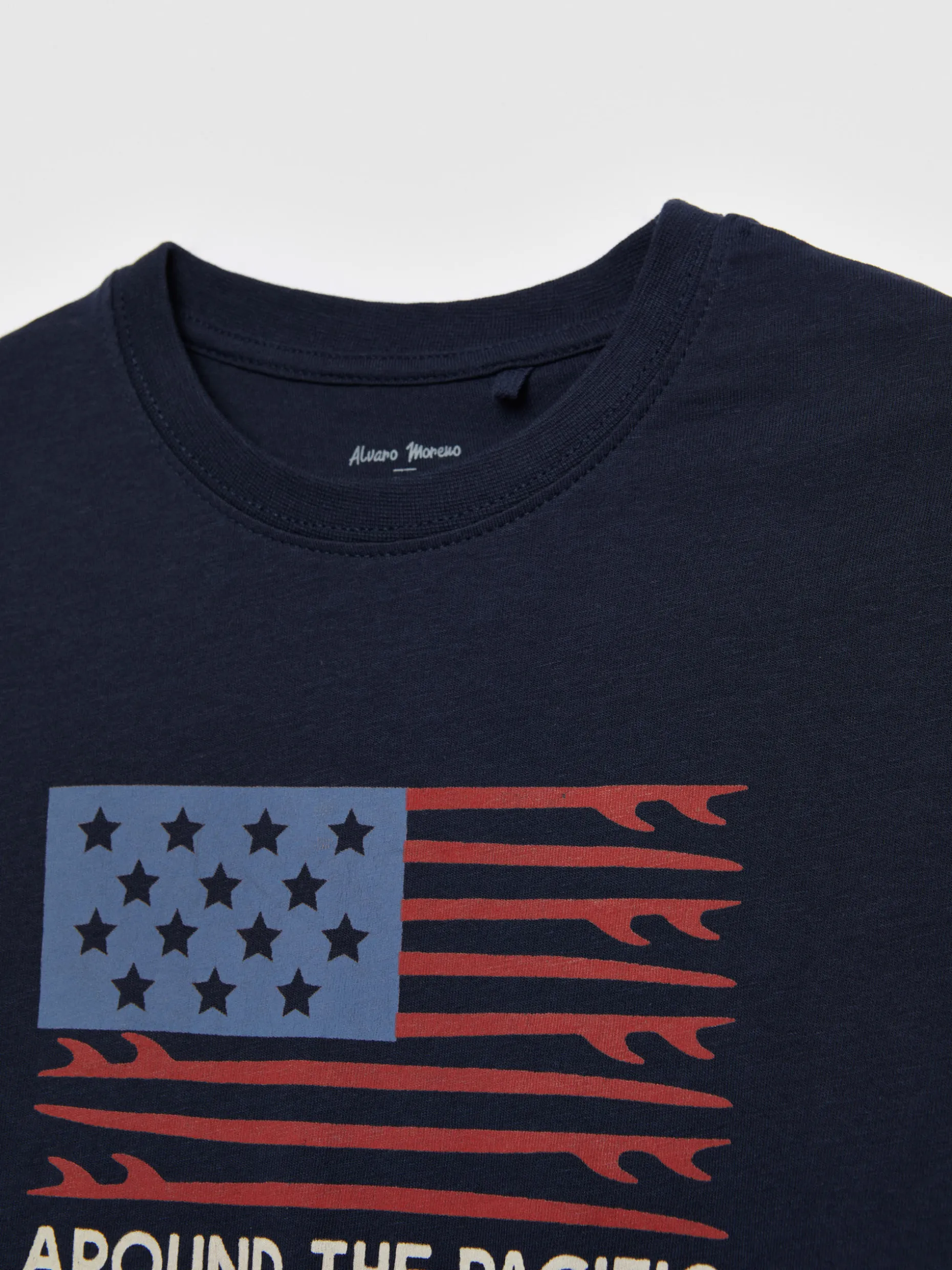 Maglietta Bambini Stile USA - Design Esclusivo | Collezione Alvaro Moreno