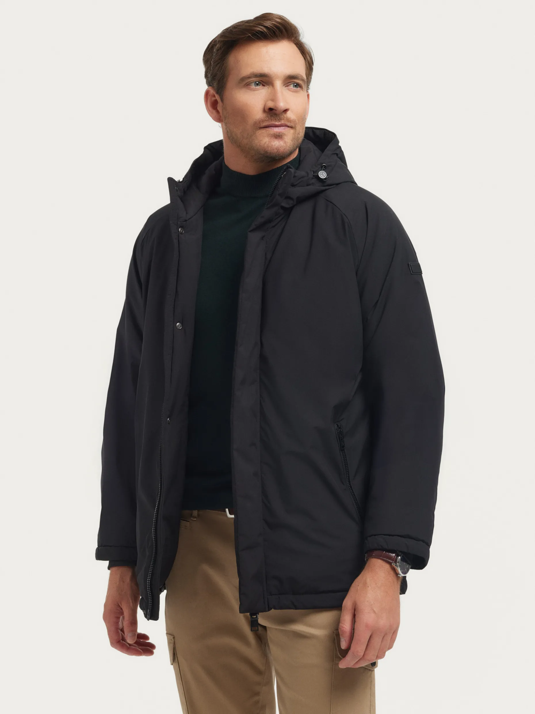 Giacca Cacciatora Balmer & Moreno - Giaccone Uomo Premium Impermeabile Autunno/Inverno 2024