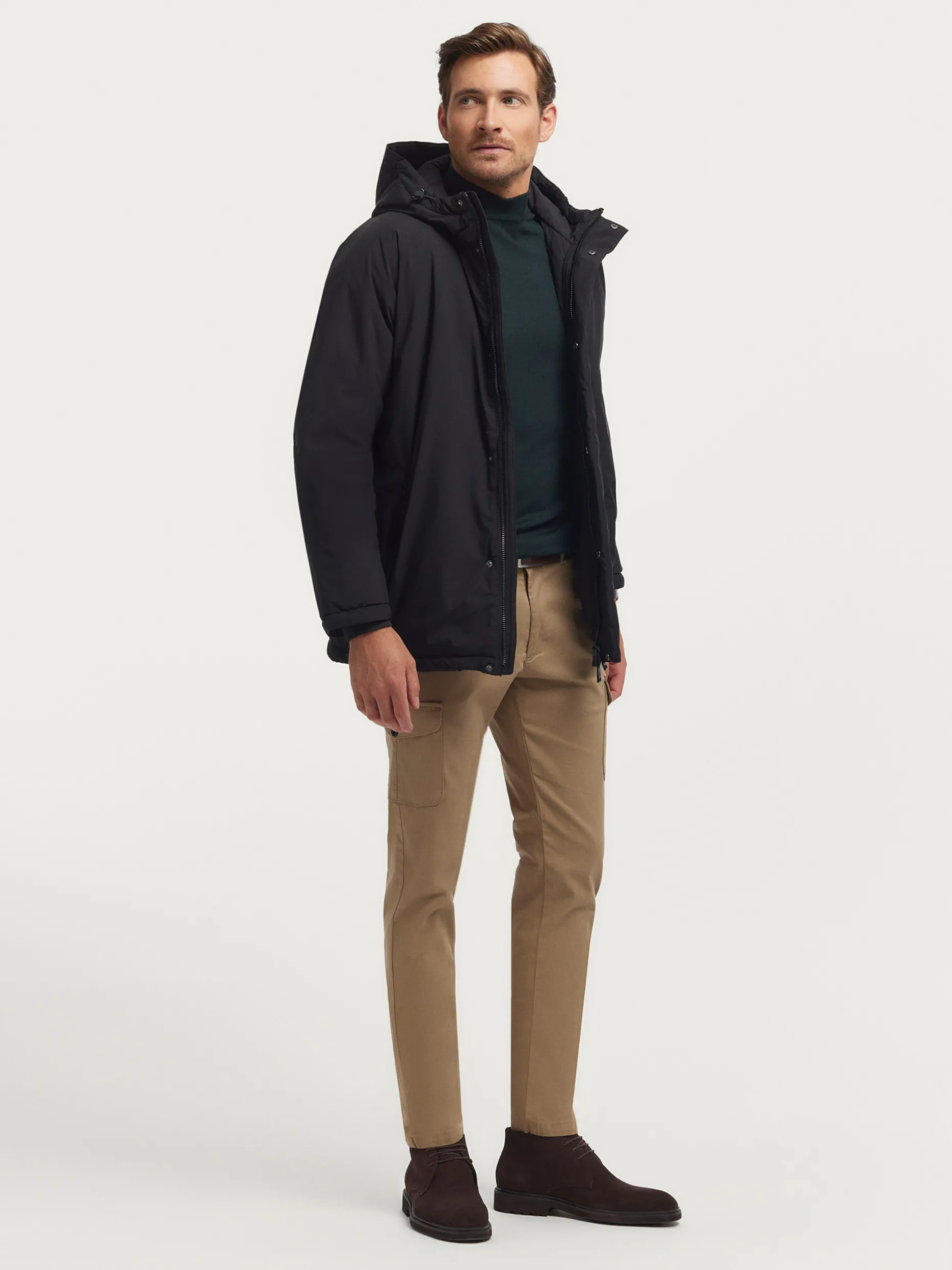 Giacca Cacciatora Balmer & Moreno - Giaccone Uomo Premium Impermeabile Autunno/Inverno 2024