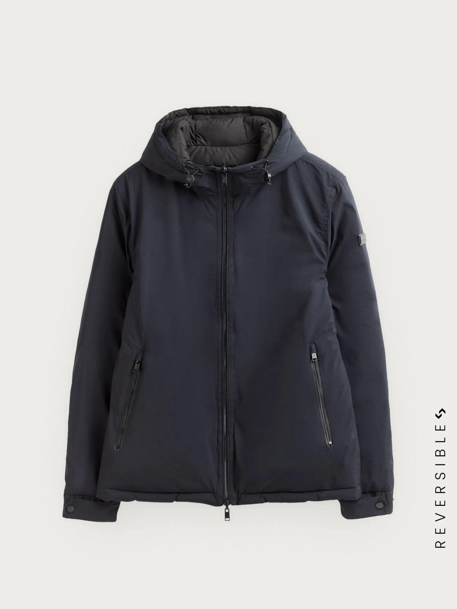 Giubbotto Reversibile Ratched - Design Elegante a Doppia Faccia, Colore Cacao | Acquista Online su Alvaro Moreno Shop
