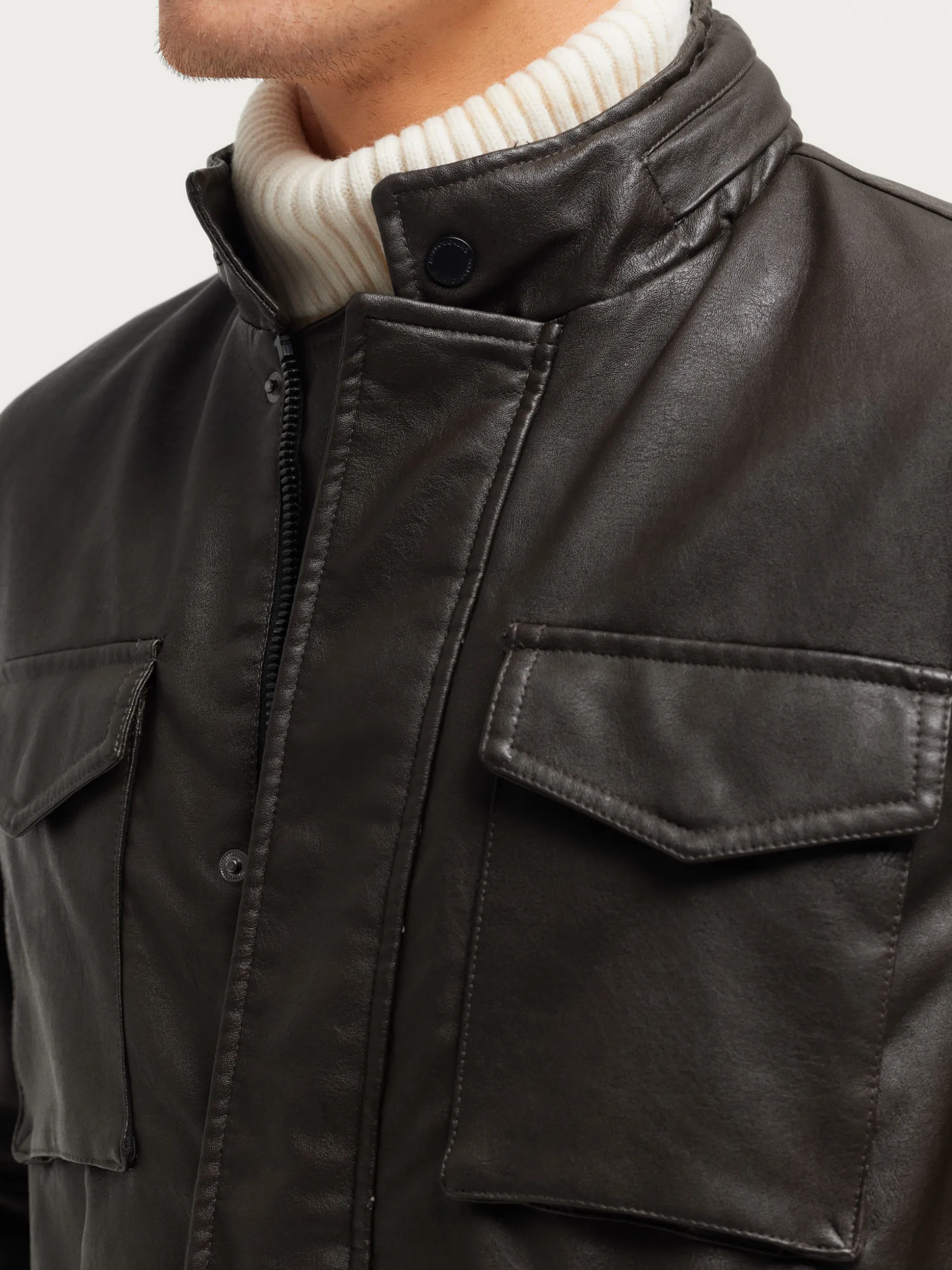 Giacca Casual Elegante Travis - Colore Terra Bruciata | Collezione Autunnale di Alvaro Moreno