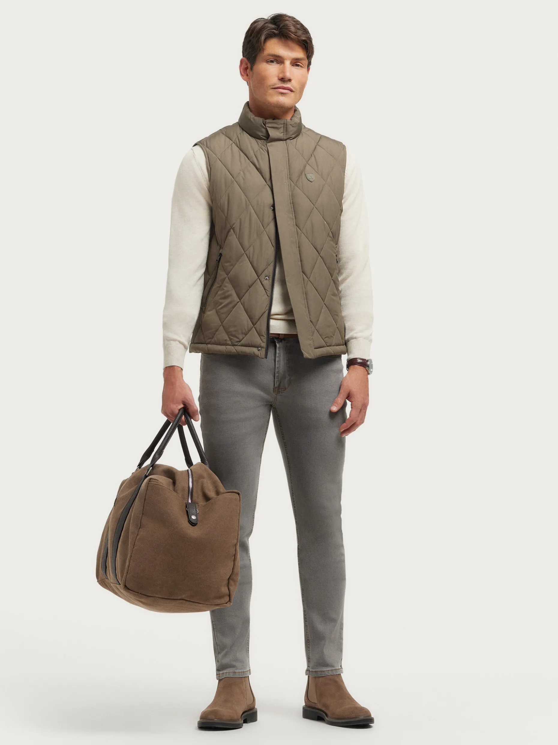 Giubbotto Senza Maniche Draco - Design Esclusivo di Alvaro Moreno | Collezione Moda Autunno/Inverno 2024