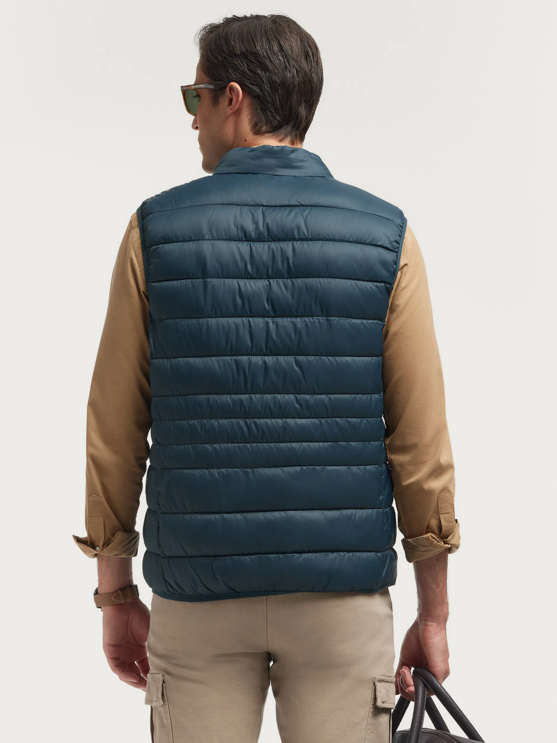Morrison Gilet Uomo by Alvaro Moreno - Design Moderno in Tweed con Chiusura Frontale a Prezzo Conveniente