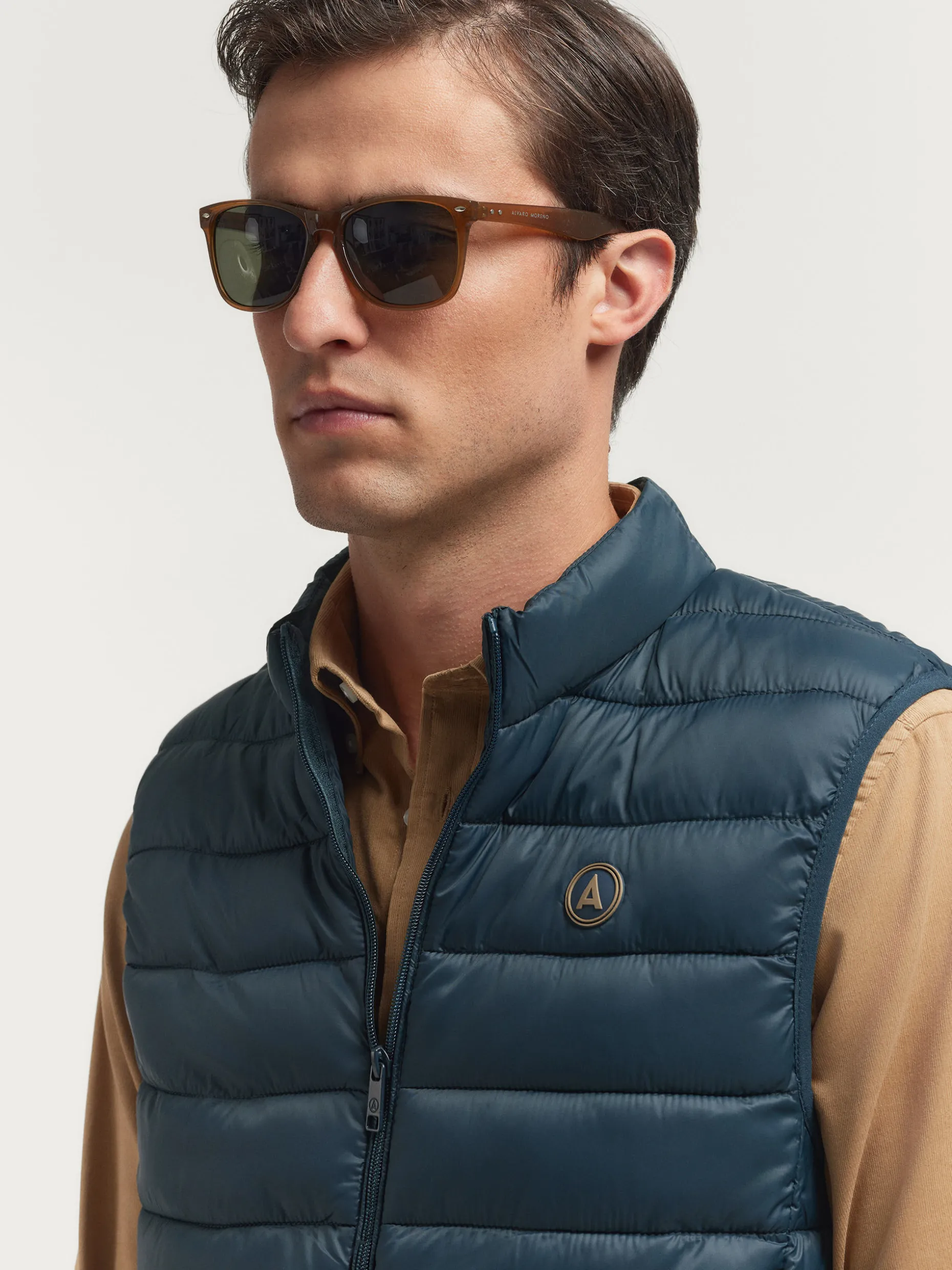 Morrison Gilet Uomo by Alvaro Moreno - Design Moderno in Tweed con Chiusura Frontale a Prezzo Conveniente