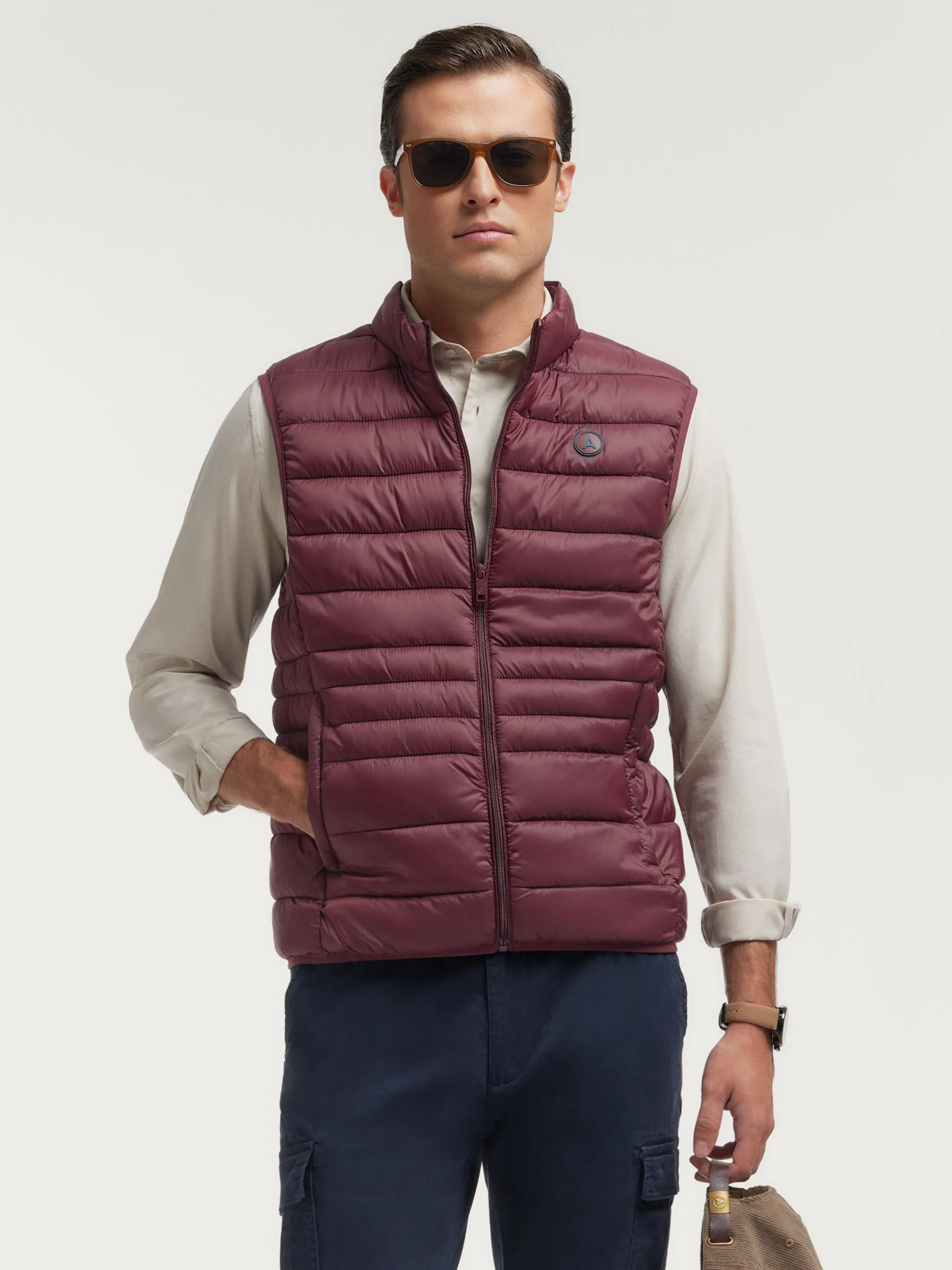 Gilet Morrison in Tweed Elegante - Design Esclusivo di Alvaro Moreno, Stagione Primavera/Estivo