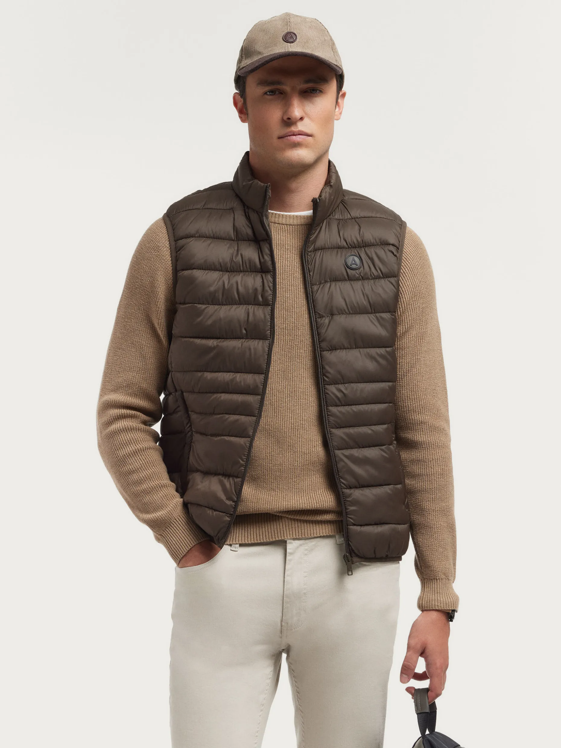 Gilet Morrison in Tonalità Marrone per Uomo - Promozione Autunnale Alvaro Moreno