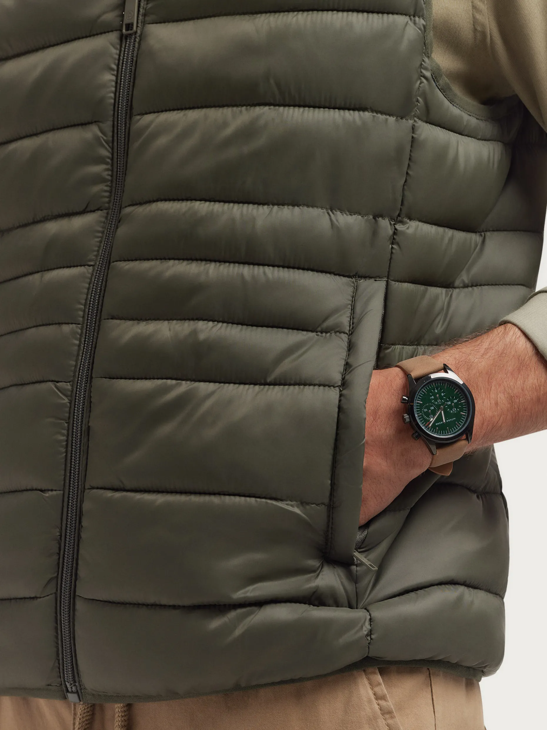 Morrison Gilet Uomo in Tweed Elasticizzato - Giaccone Senza Maniche Alvaro Moreno Stile Urbano