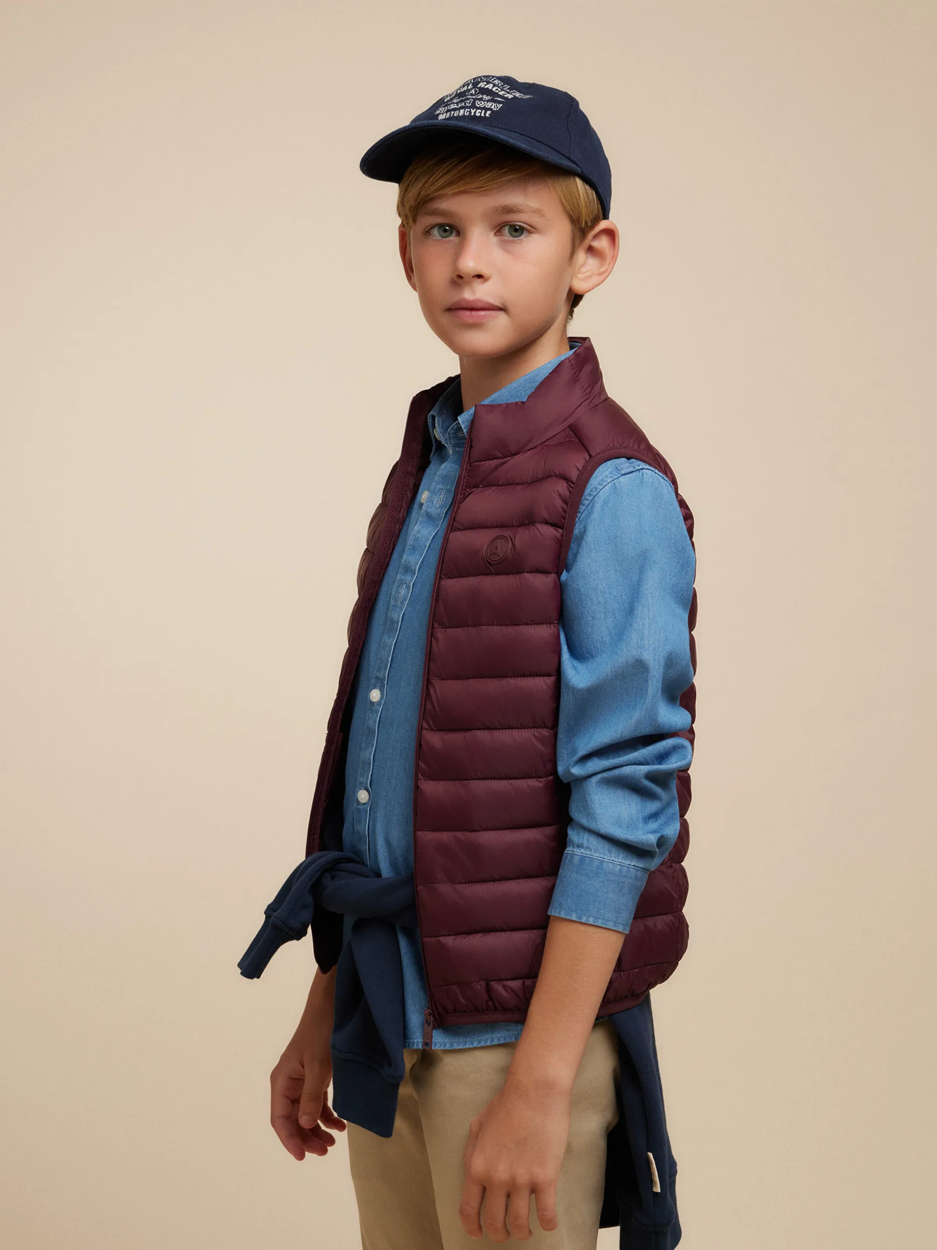 Giacchettino Termico Niro per Bambini - Outlet Alvaro Moreno Collezione Primavera