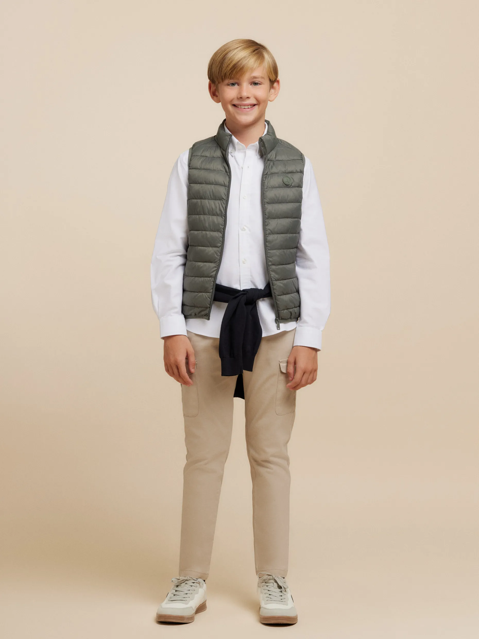Gilet Nirò per Ragazzi - Collezione Esclusiva di Alvaro Moreno | Confortevole e Stiloso