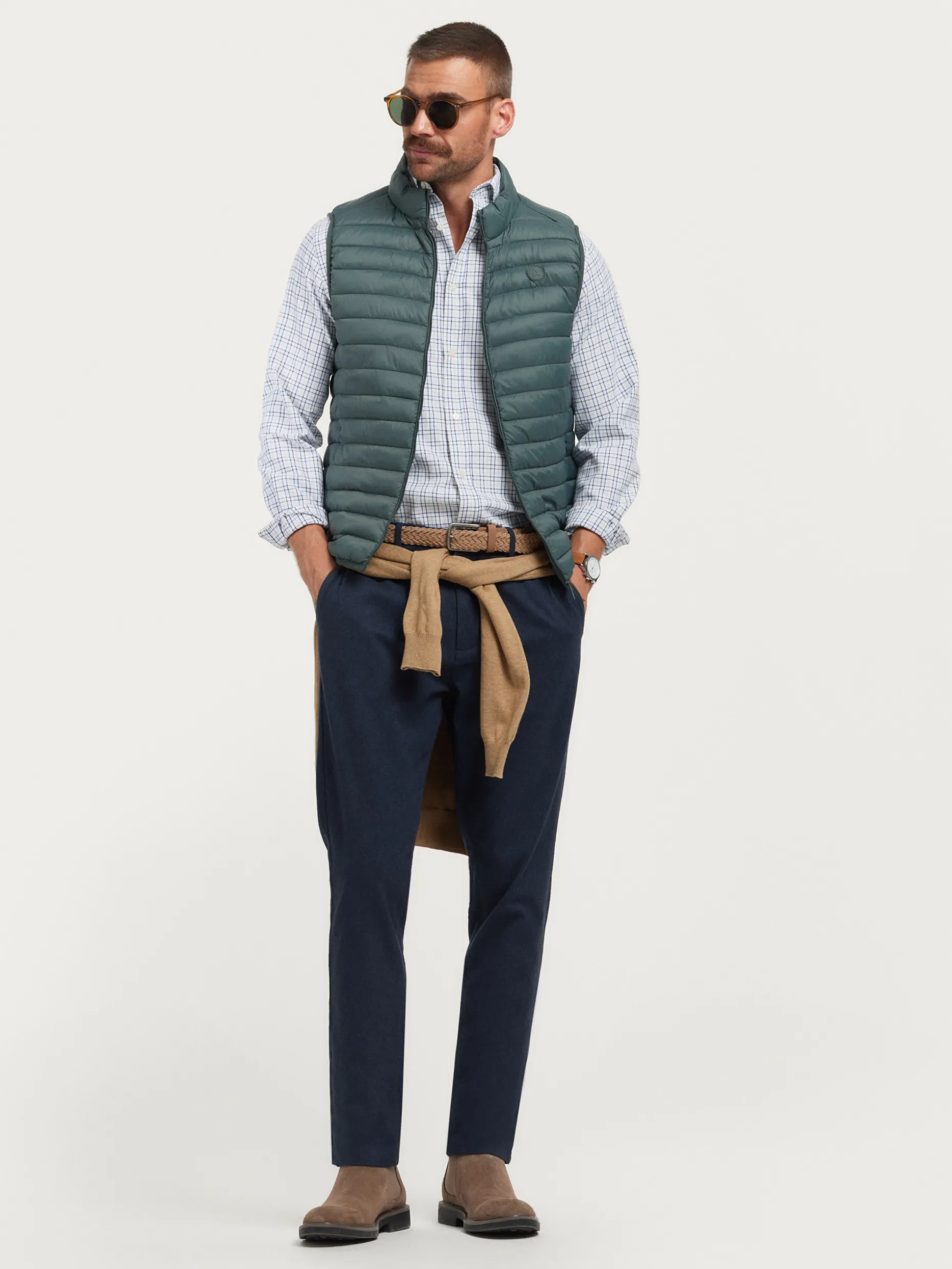 Gilet Uomo Niro - Maglioncino Leggero in Punto Maglia con Design Alvaro Moreno, Stagione Calda 2024
