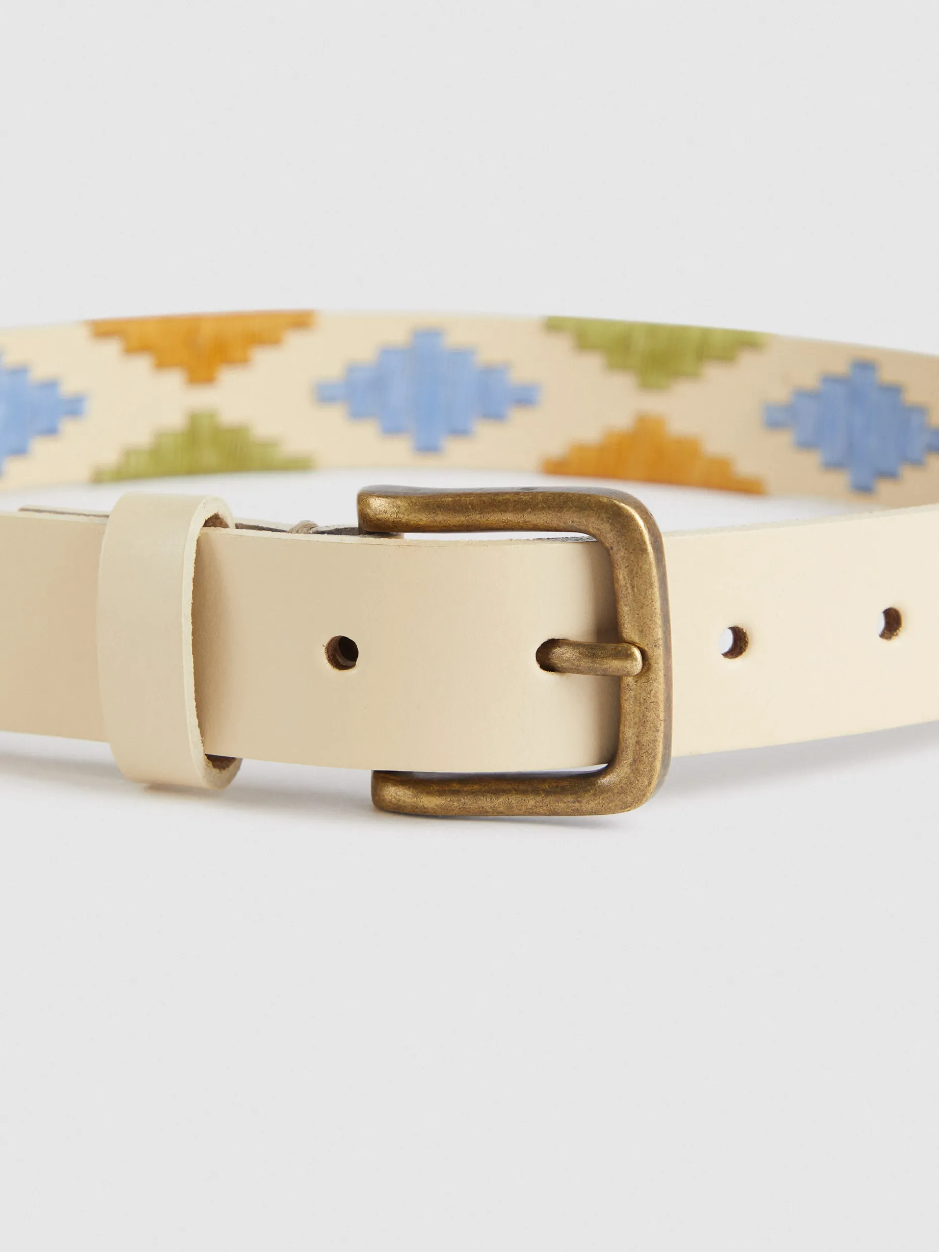 Cintura in Pelle Pampa per Bambini - Design Regolabile e Stile Junior | Negozio Alvaro Moreno