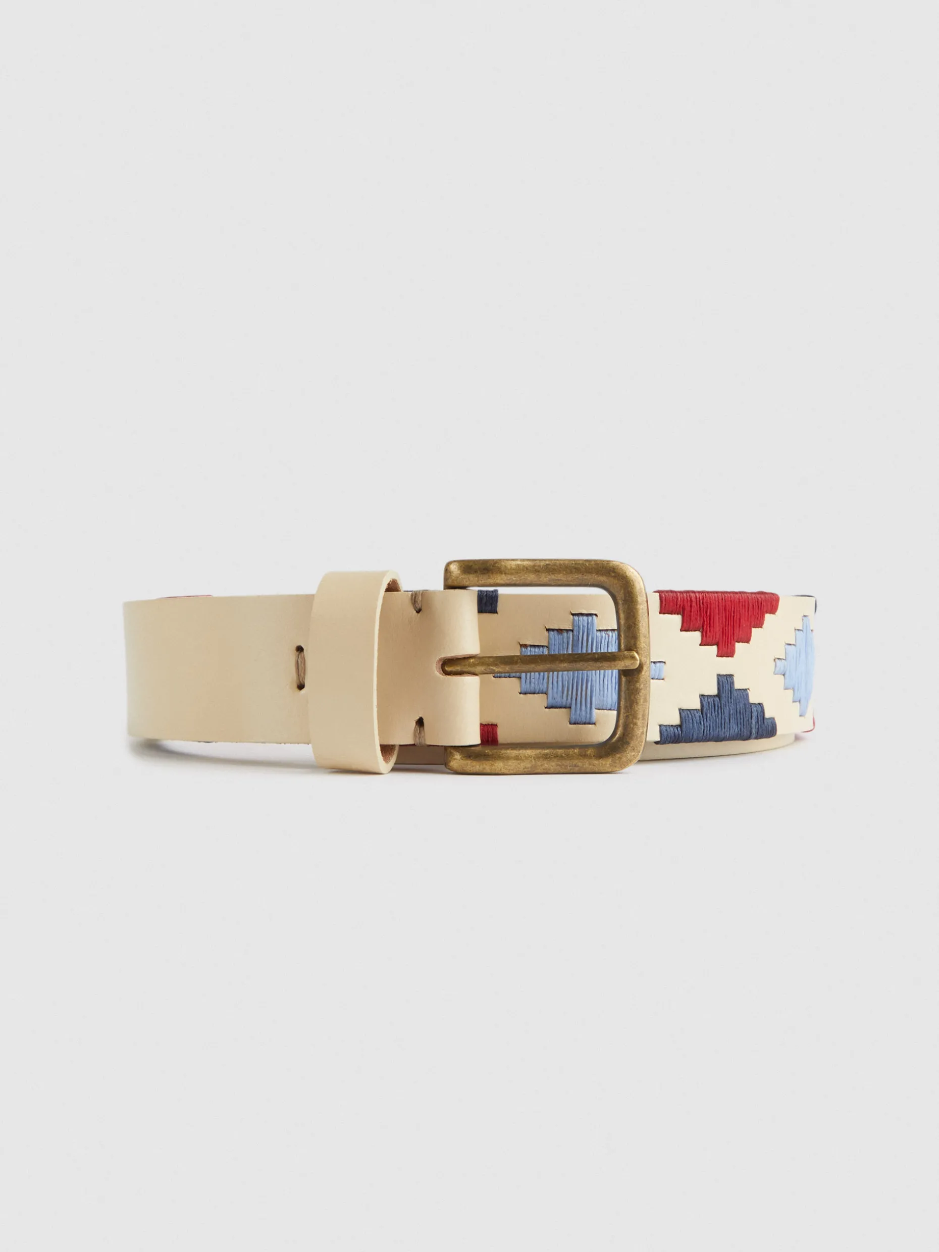 Cintura Elegante Pampa in Vera Pelle - Design Esclusivo di Alvaro Moreno