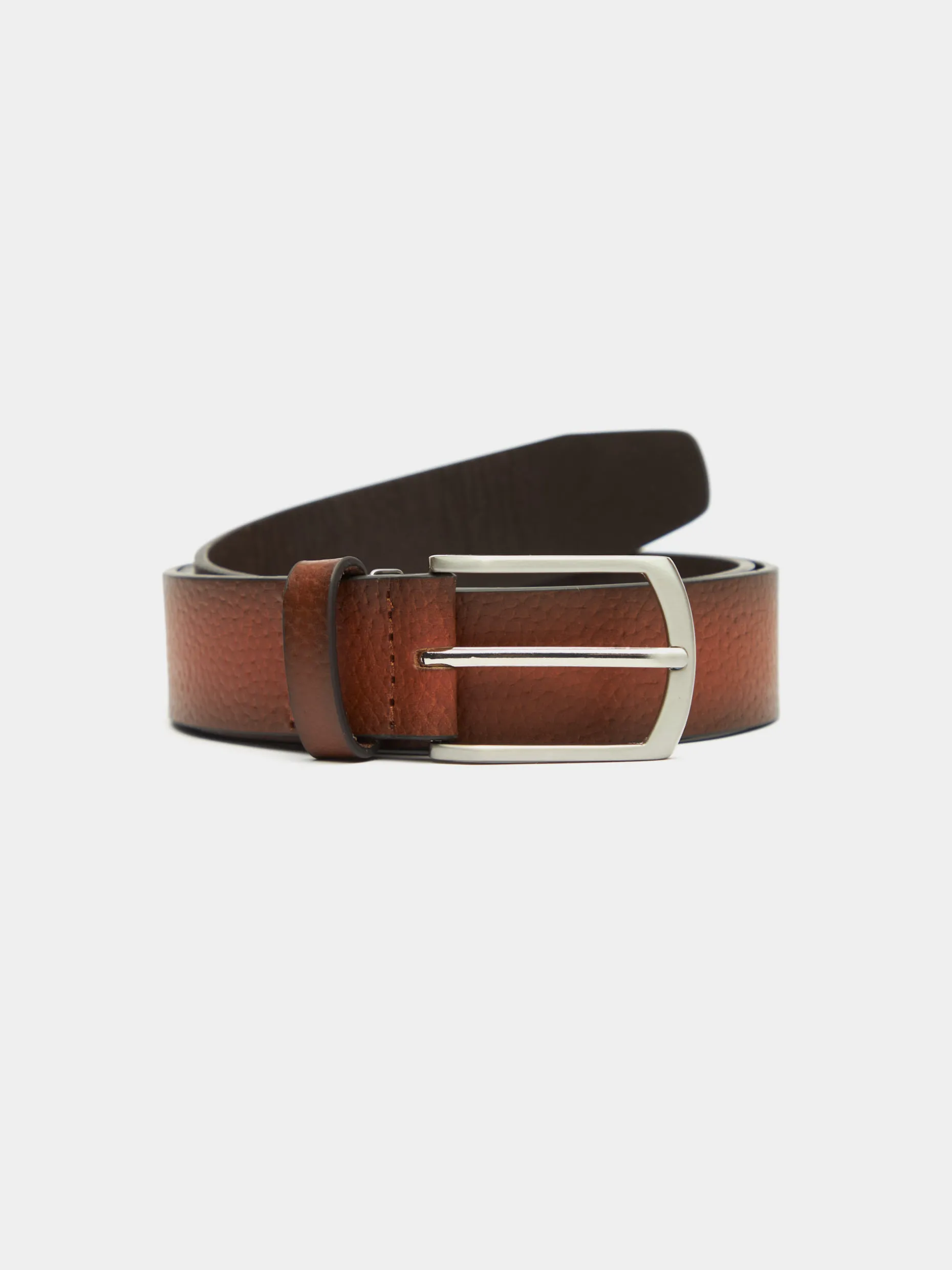 Cintura in Pelle Grezza Artigianale | Design Rustico Uomo | Collezione Alvaro Moreno