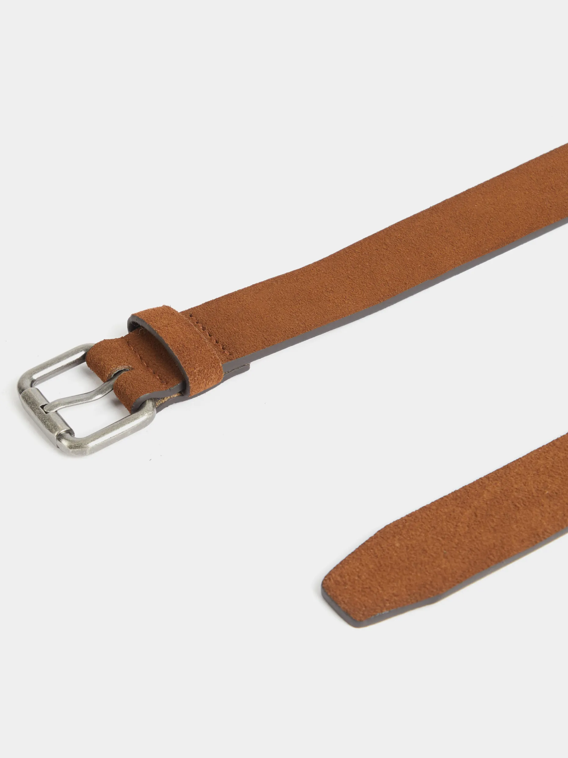 Cintura Elegante in Pelle Scamosciata - Design Moderno da Uomo di Alvaro Moreno