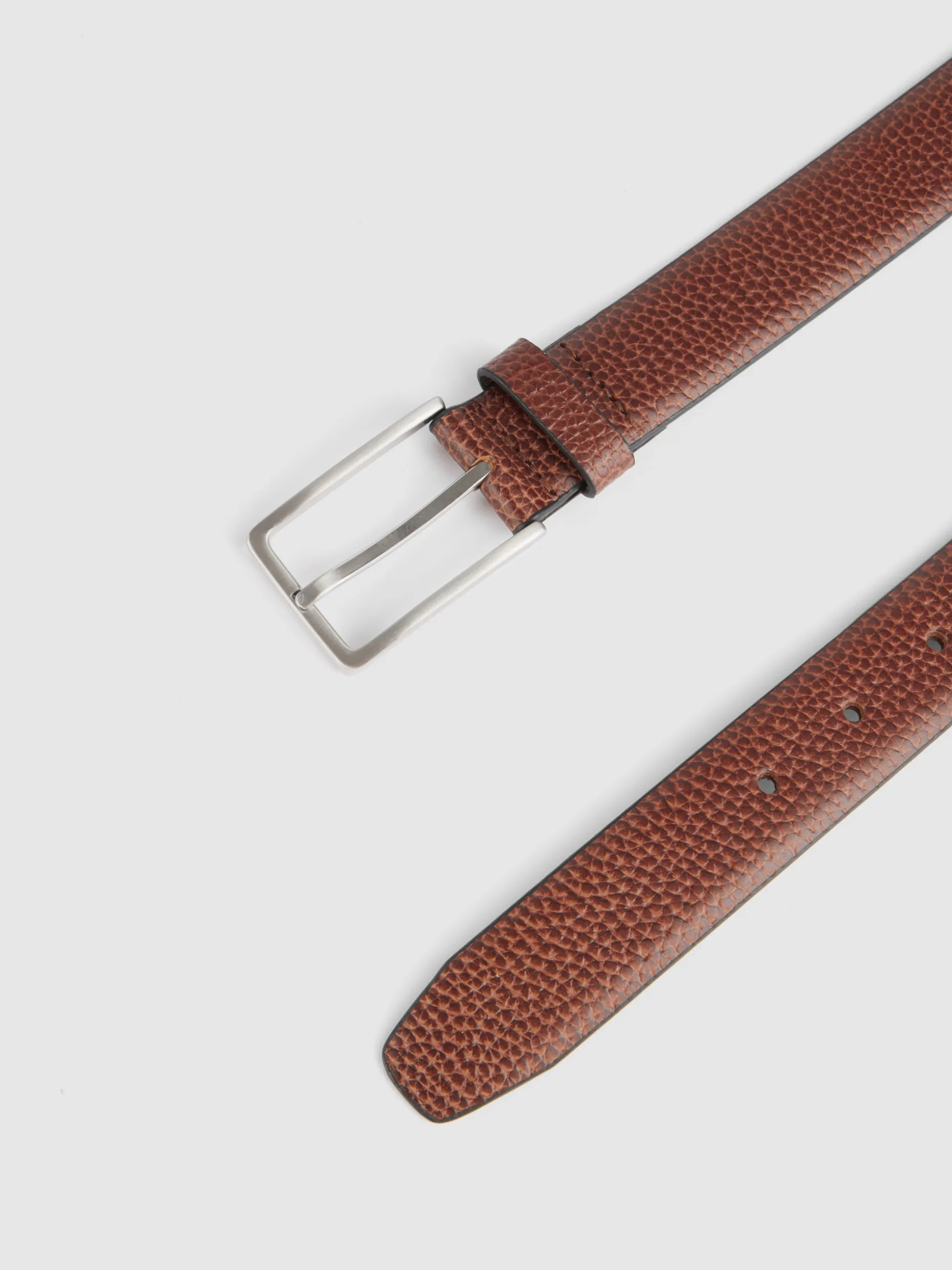 Cintura Elegante in Pelle Marrone - Alvaro Moreno Best Collection