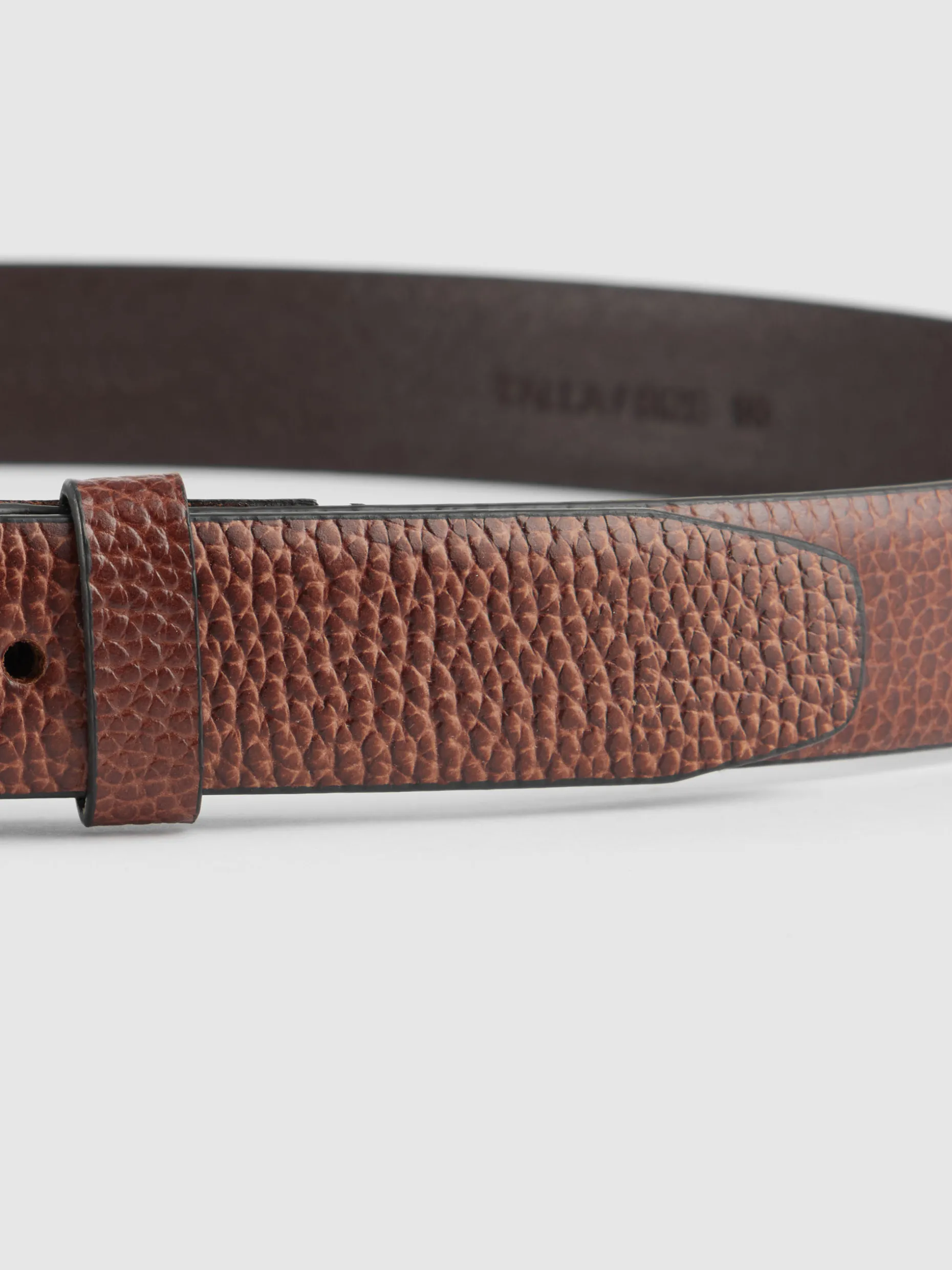 Cintura Elegante in Pelle Marrone - Alvaro Moreno Best Collection