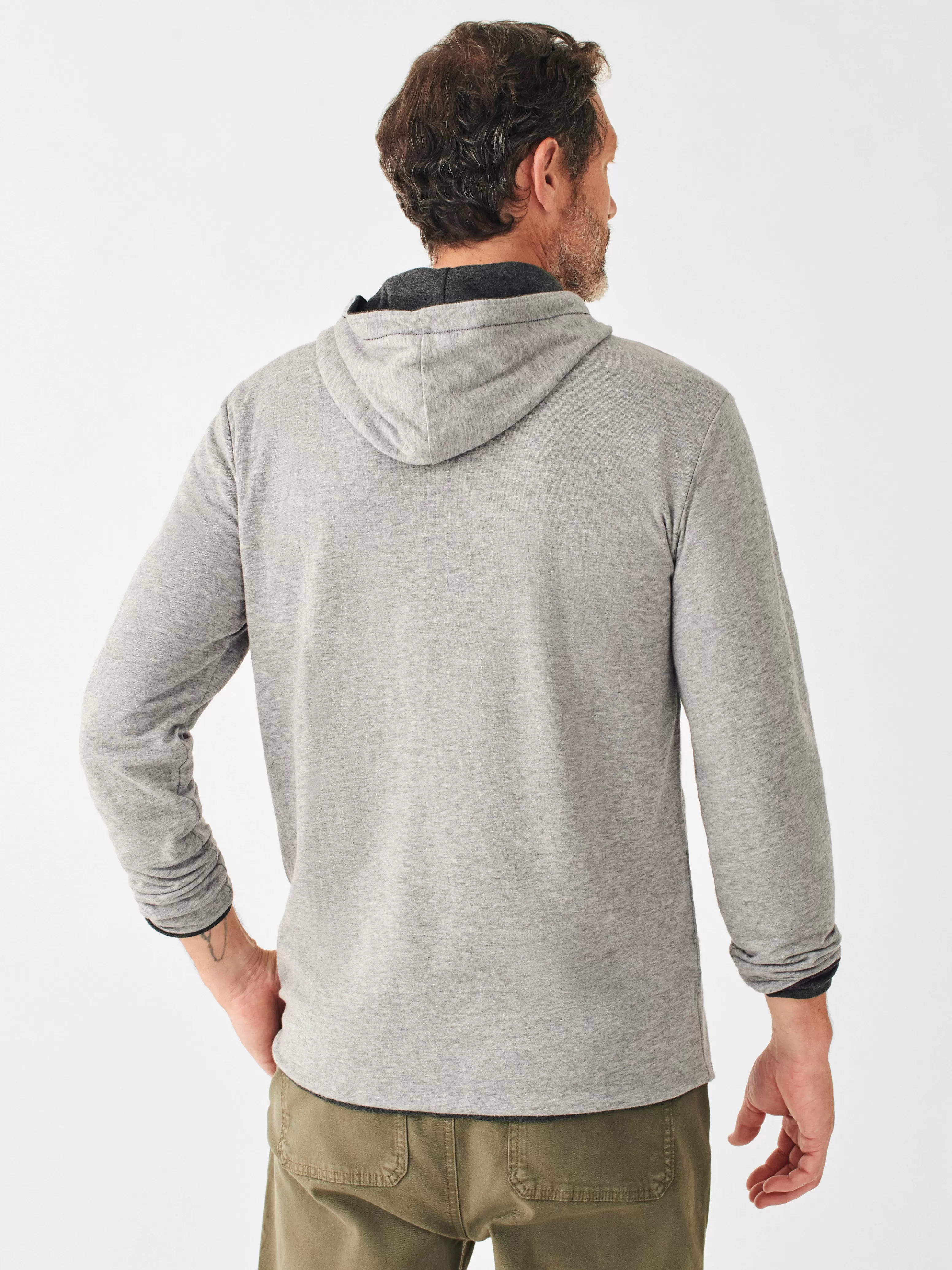 Felpa Reversibile Doppia Faccia in Tessuto Cloud - Design Unisex by Faherty