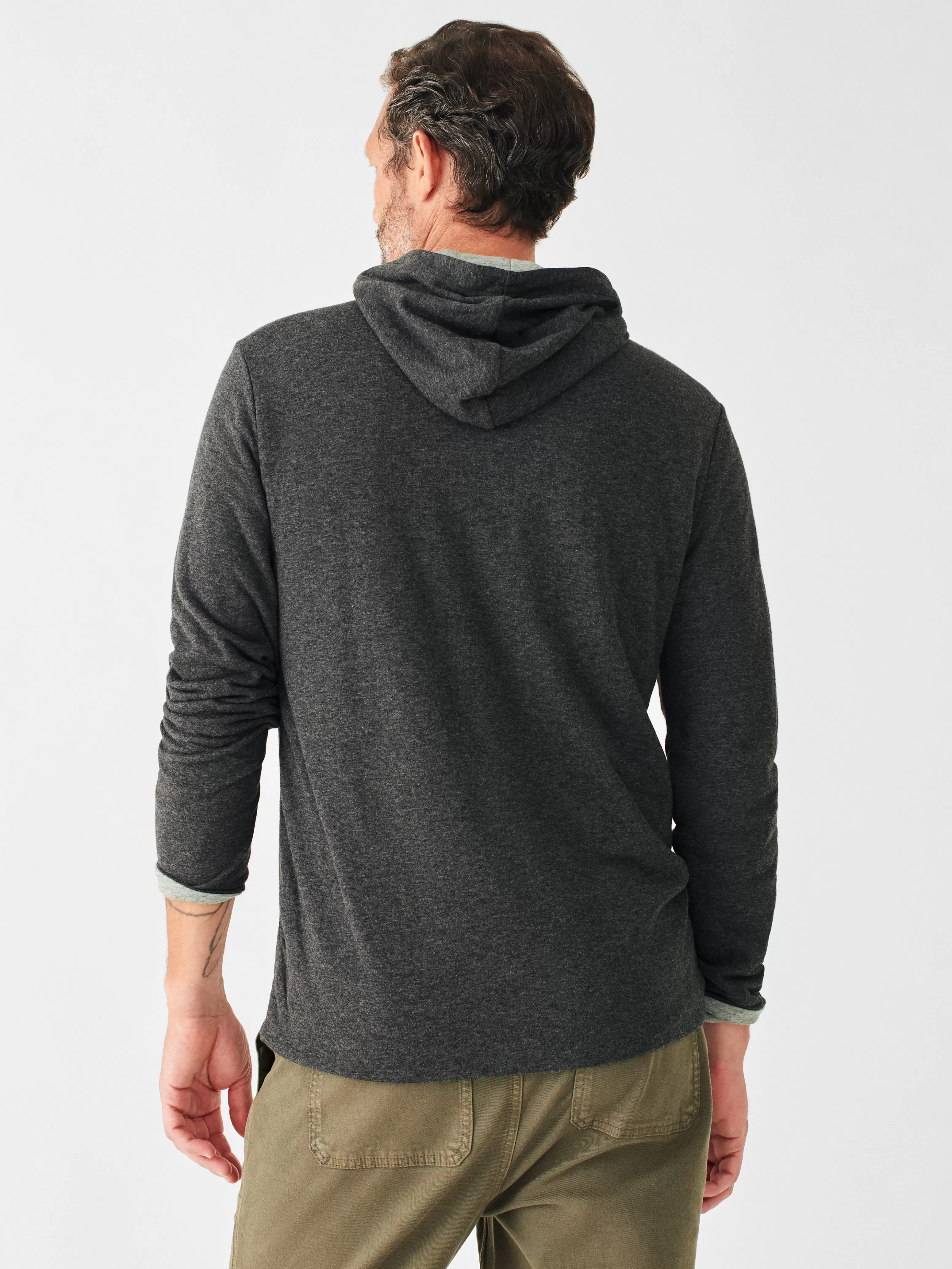 Felpa Reversibile Doppia Faccia in Tessuto Cloud - Design Unisex by Faherty