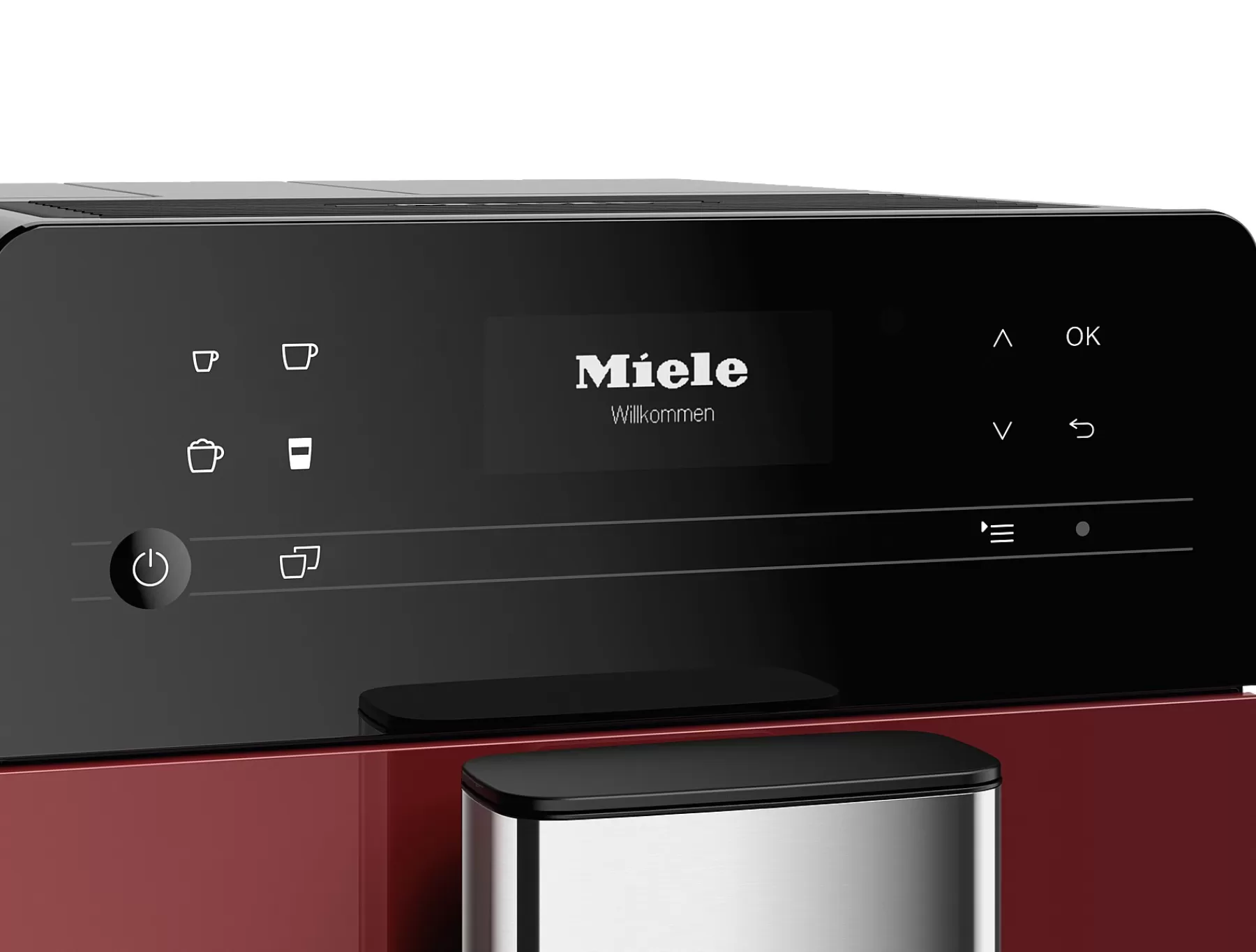 Miele CM-5310 - Caffettiera da Incasso Silenziosa con Design Elegante per la Cucina Moderna 

（：，
