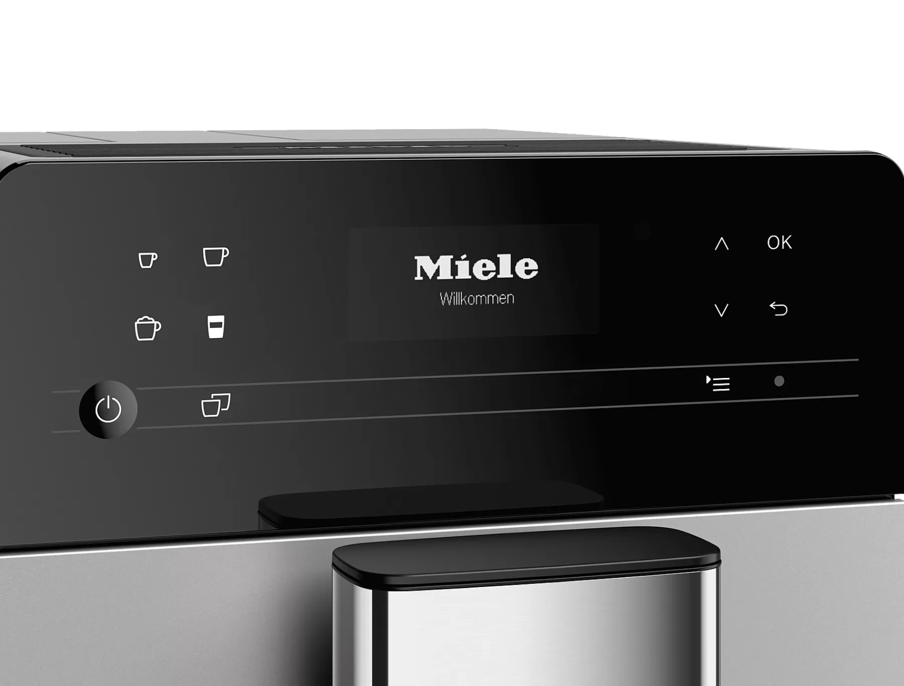 Miele CM 5510: Macchina da Caffè Professionale Elegante con Funzionamento Silenzioso per la Cucina

(：，