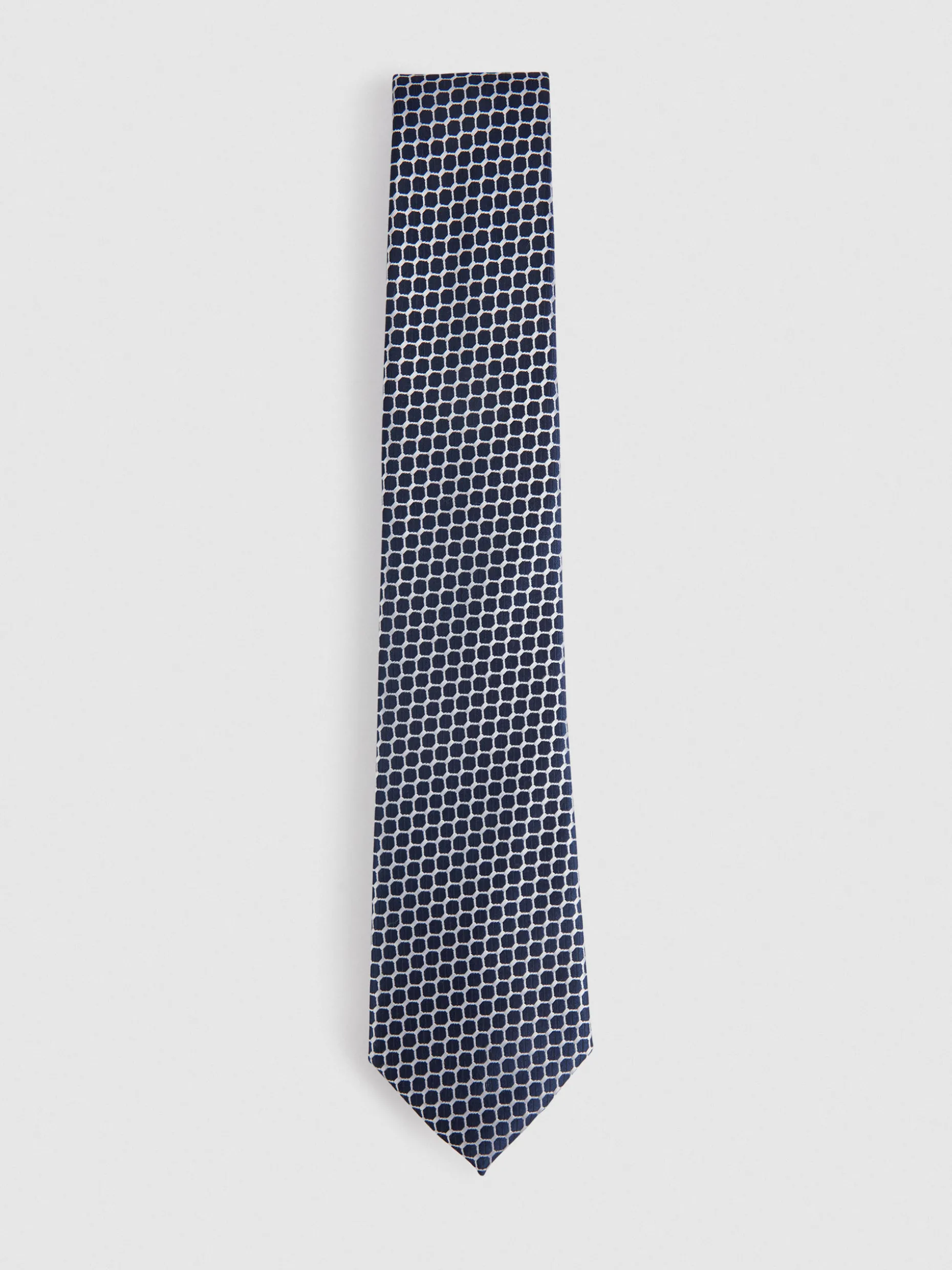 Elegante Corbata Jacquard con Motivo Artigianale - Collezione Alvaro Moreno