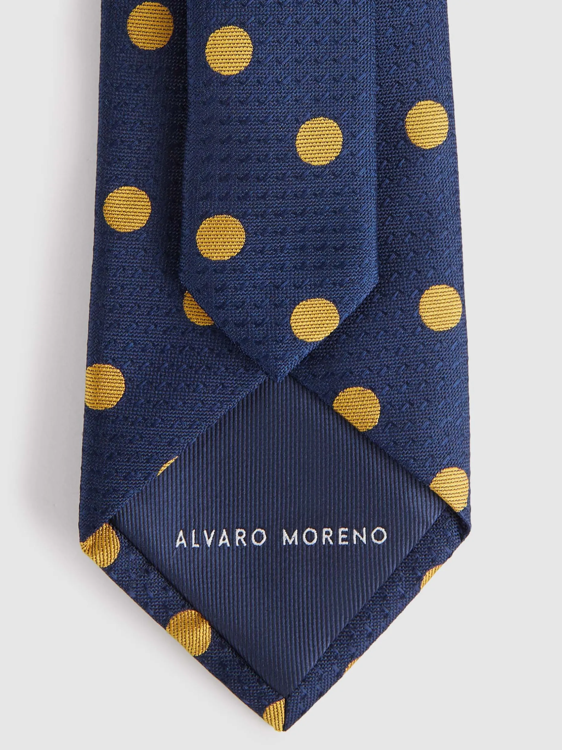 Cravatta Jacquard MF in Tessuto Pregiato - Collezione Autunno di Alvaro Moreno con Motivo Geometrico Elegante