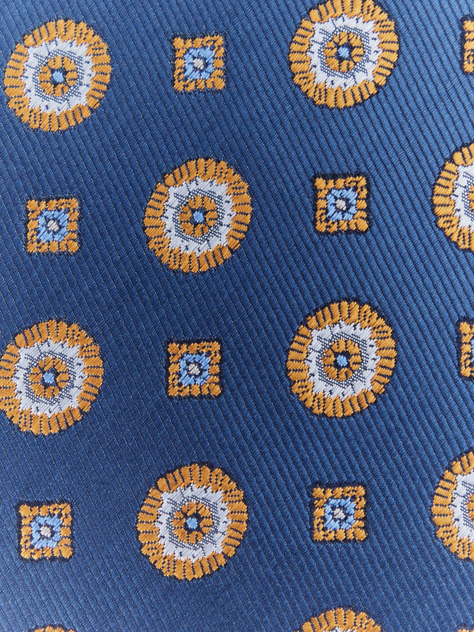 Alvaro Moreno - Corbata Elegante in Seta Jacquard con Design MF, Edizione Limitata | Saldi Esclusivi