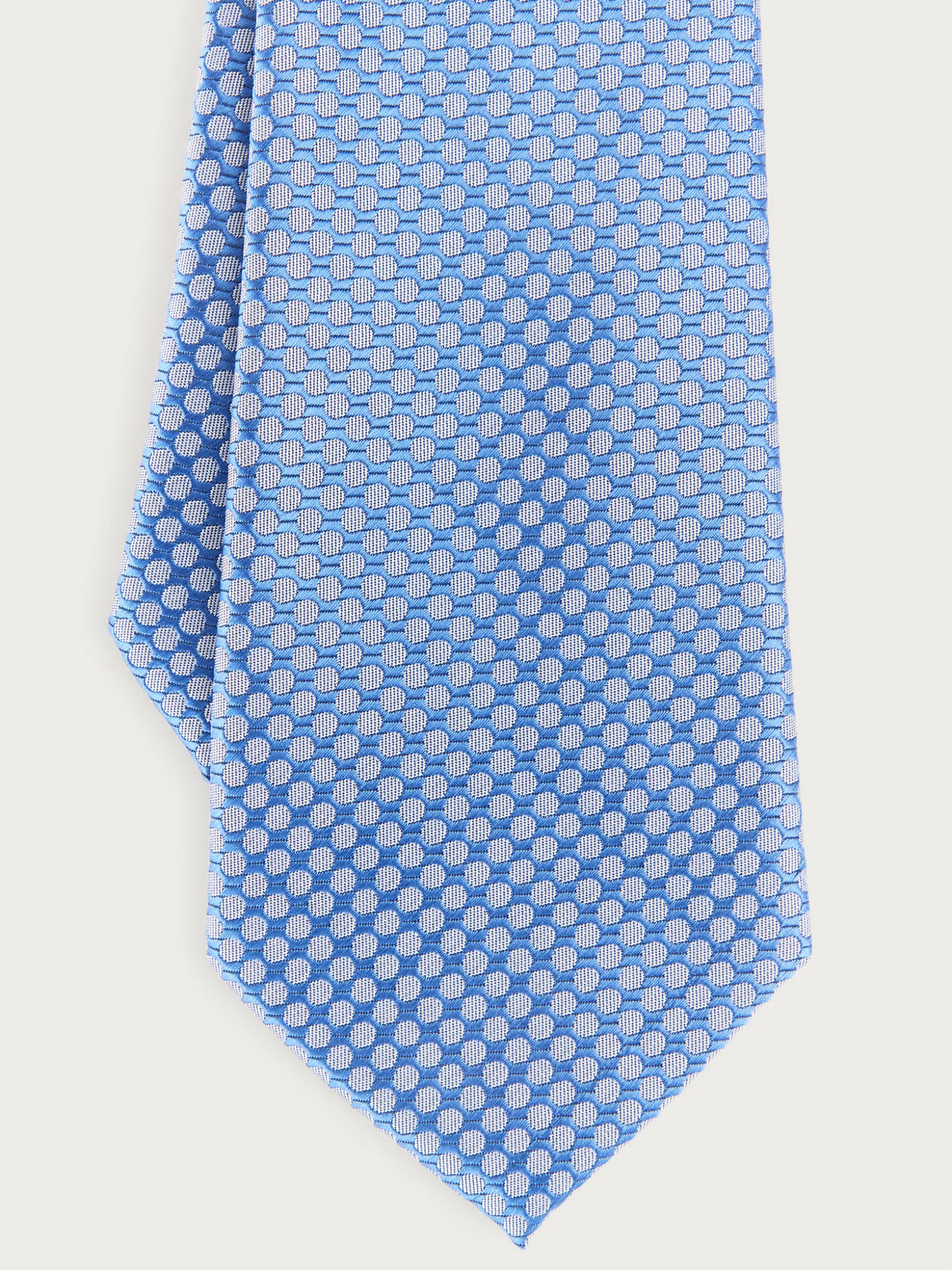 Cravatta Elegante in Seta Jacquard con Motivo Geometrico - Firma Esclusiva Alvaro Moreno, Prezzo Accessibile