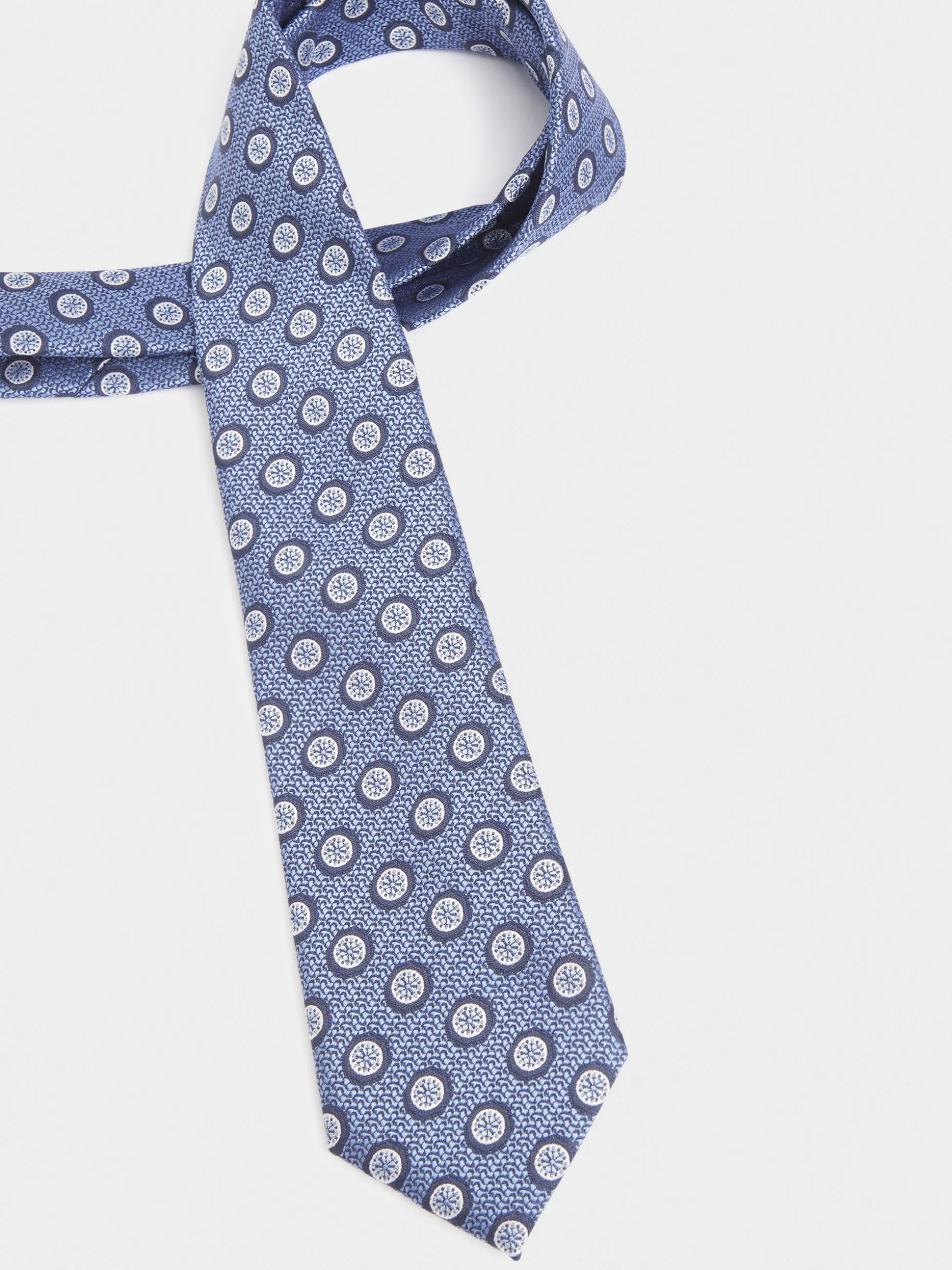 Elegante Cravatta Jacquard MF - Design Esclusivo del Negozio Alvaro Moreno con Trama Raffinata
