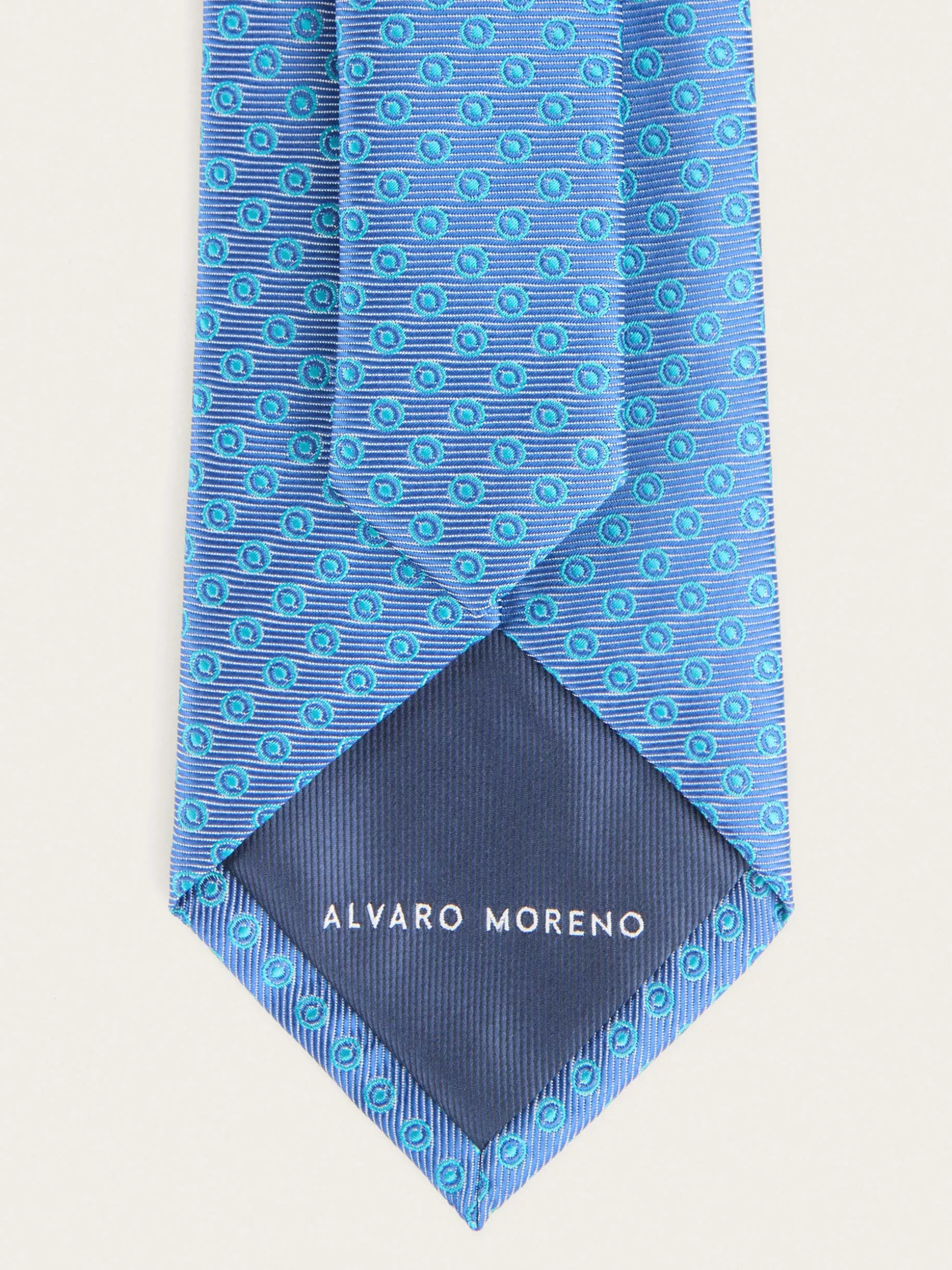 Cravatta Jacquard MF - Accessorio Elegante in Seta per Uomo | Negozio Alvaro Moreno