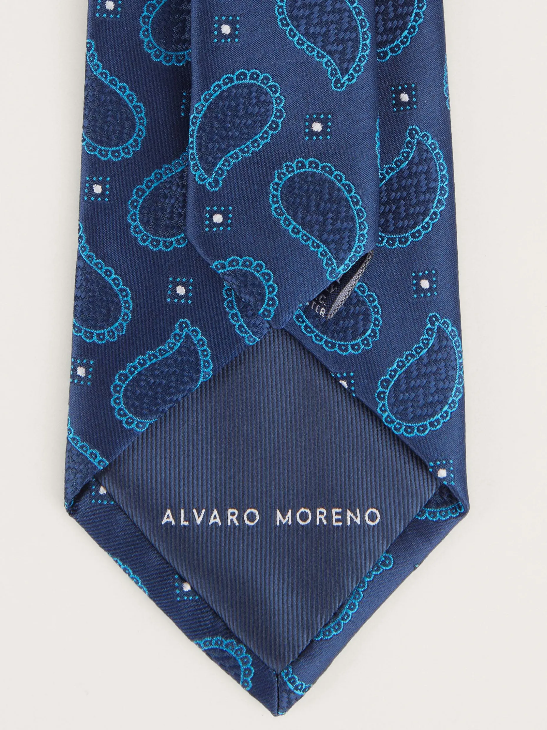 Cravatta Jacquard Elegante Uomo - Design Esclusivo di Alvaro Moreno