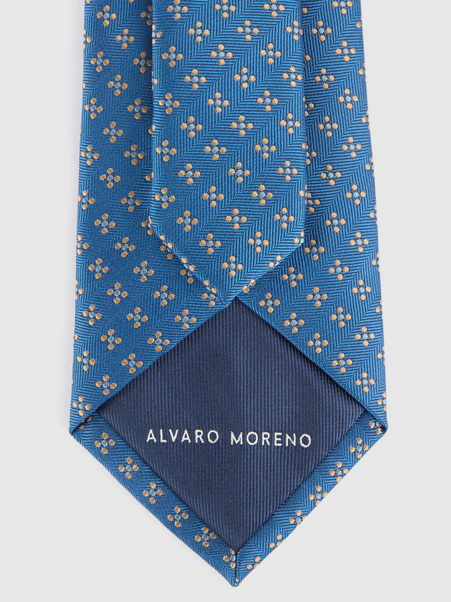 Cravatta Jacquard MF da Uomo in Seta - Design Elegante di Alvaro Moreno a Prezzo Accessibile