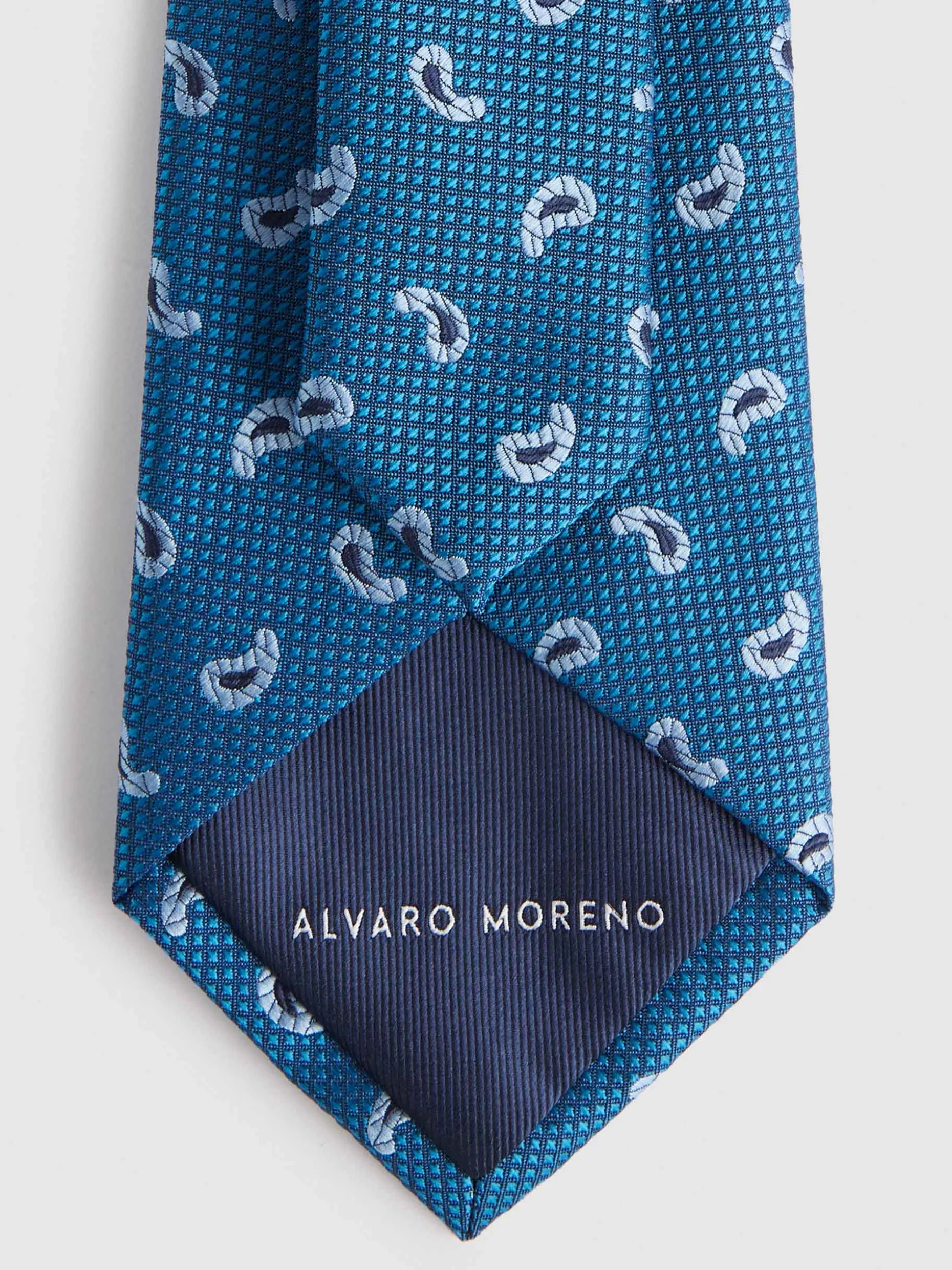 Cravatta Jacquard Elegante Firma Alvaro Moreno - Tessuto Artigianale in Edizione Limitata (Promo 24 Ore)