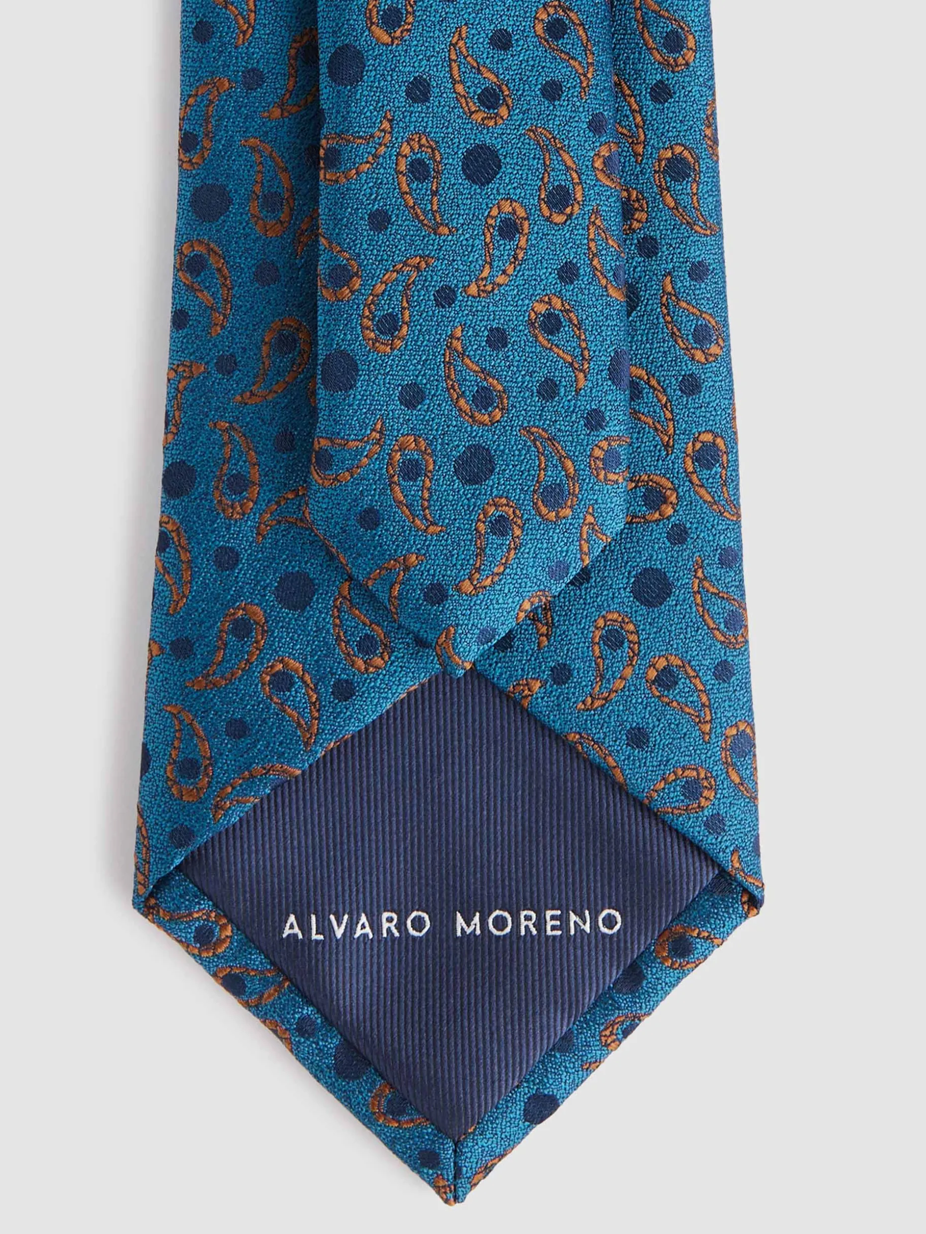 Cravatta Jacquard Elegante in Seta - Design Esclusivo Alvaro Moreno | Collezione MF Uomo