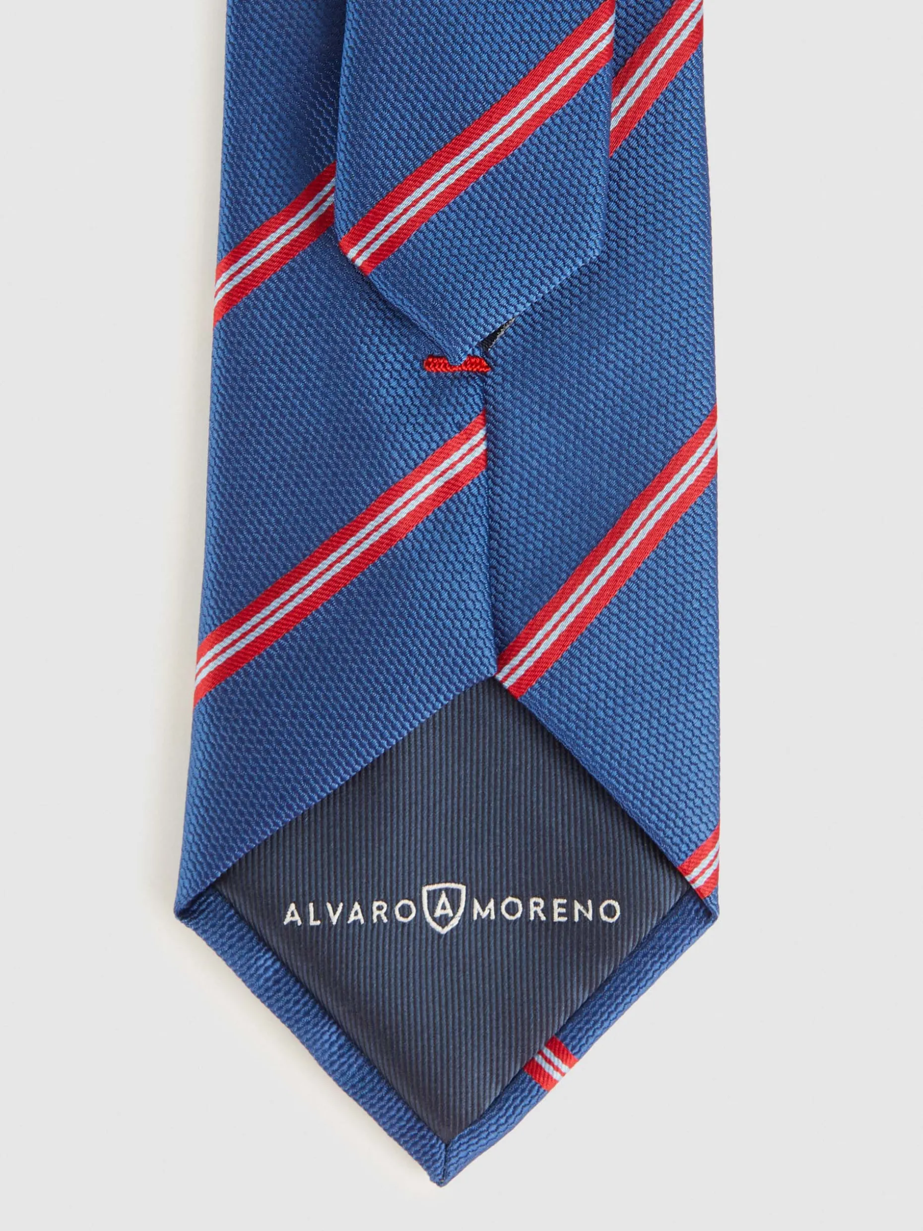 Cravatta Uomo Jacquard Elegante - Alvaro Moreno, Design Moderno per Collezione Primavera