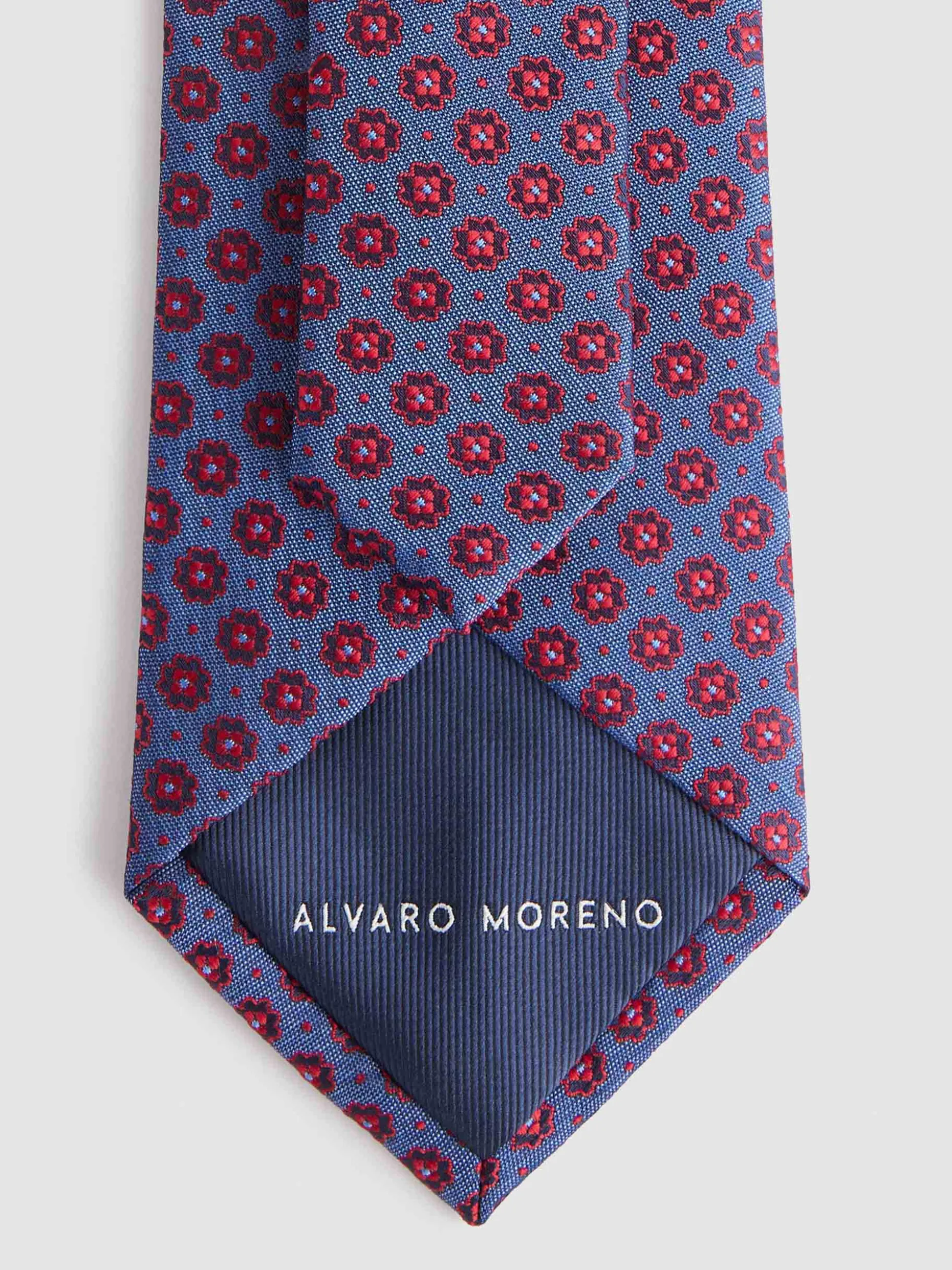 Cravatta Jacquard MF in Seta - Design Esclusivo di Alvaro Moreno, Prezzo Imbattibile