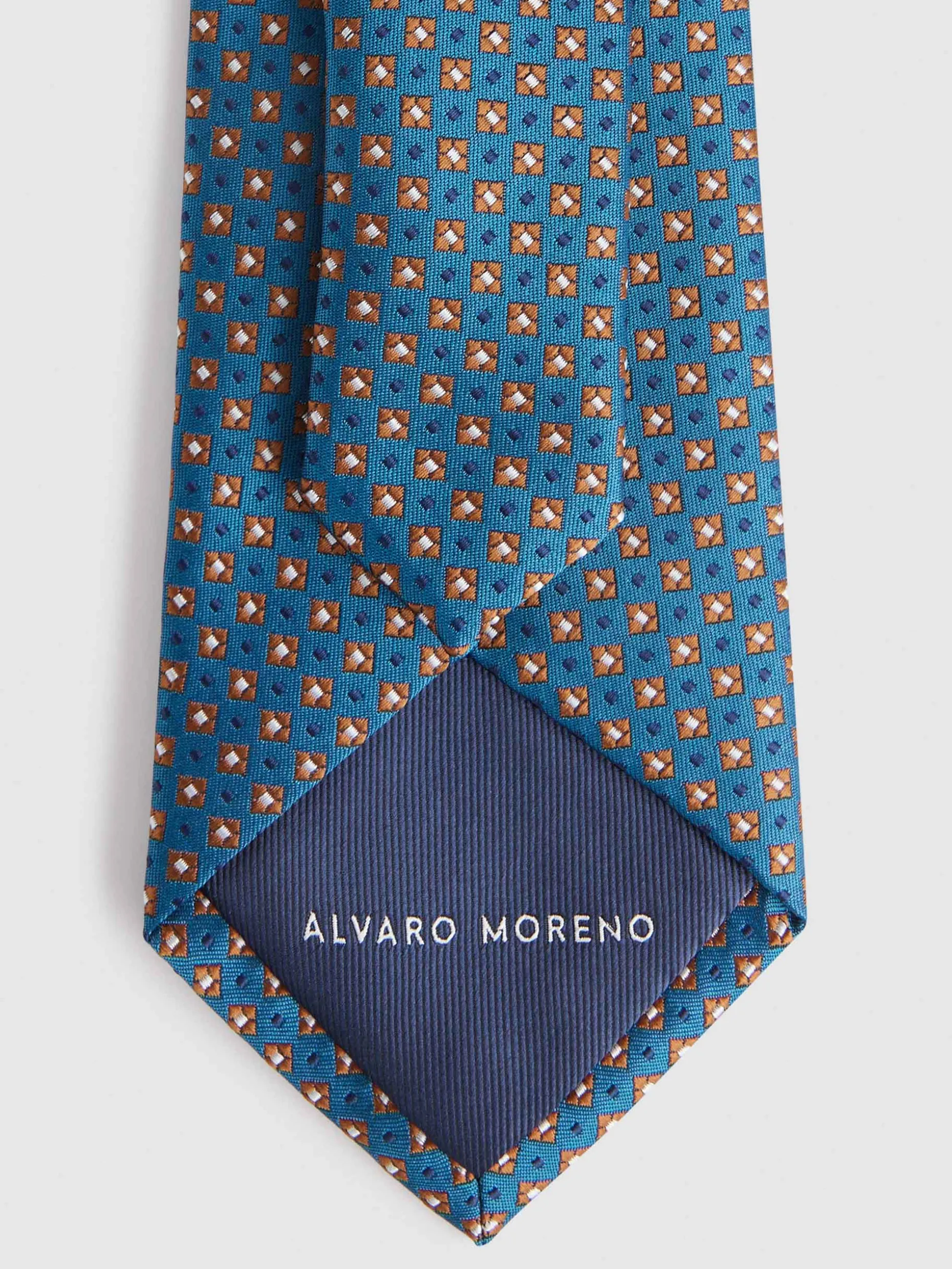 Cravatta Jacquard Premium Alvaro Moreno - Elegante e Confezionata a Mano, Design Unico per Stile Ricercato